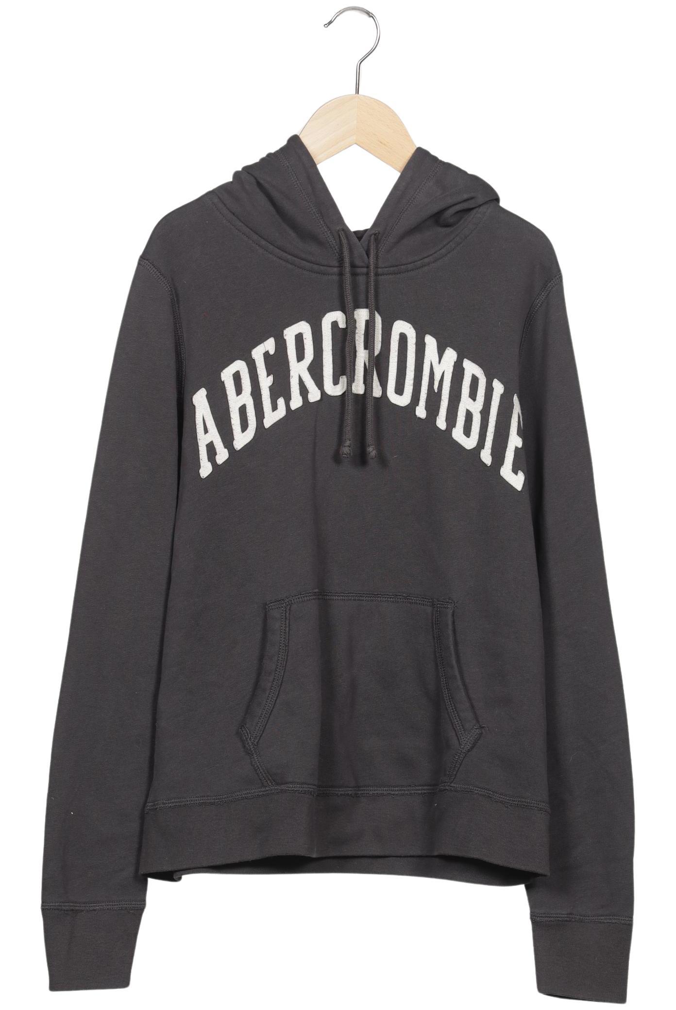 

Abercrombie & Fitch Damen Kapuzenpullover, grau, Gr. 42