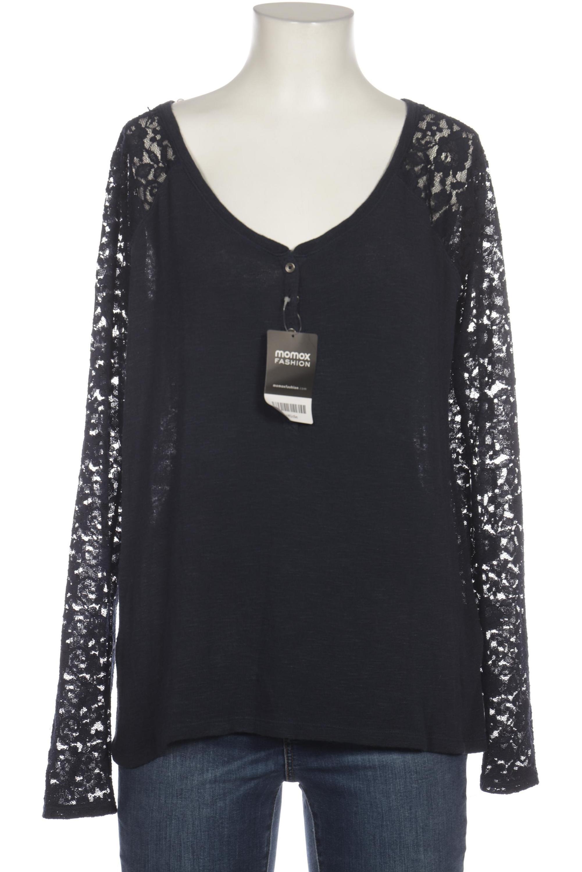 

Abercrombie & Fitch Damen Langarmshirt, marineblau, Gr. 34