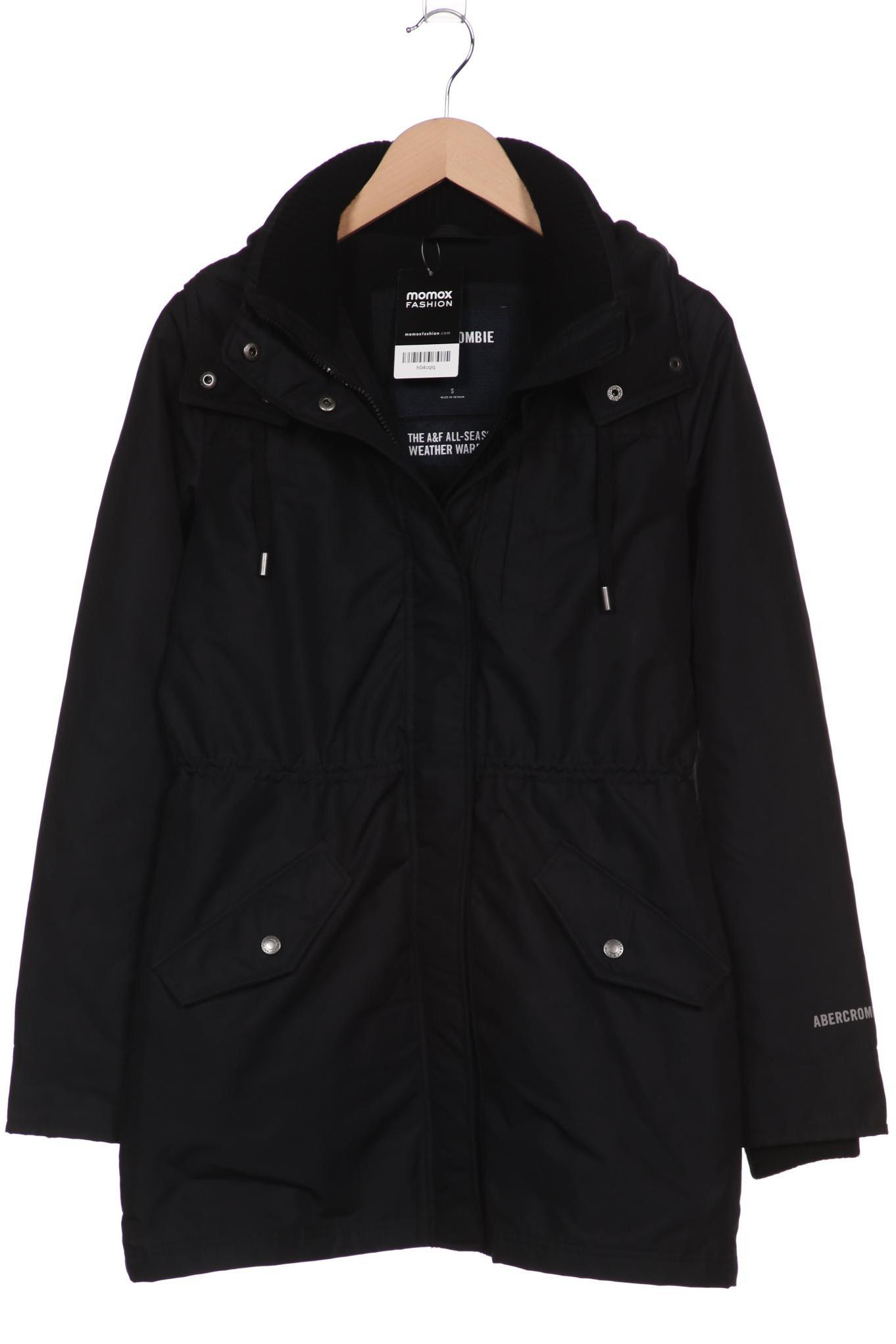 

Abercrombie & Fitch Damen Jacke, schwarz, Gr. 36