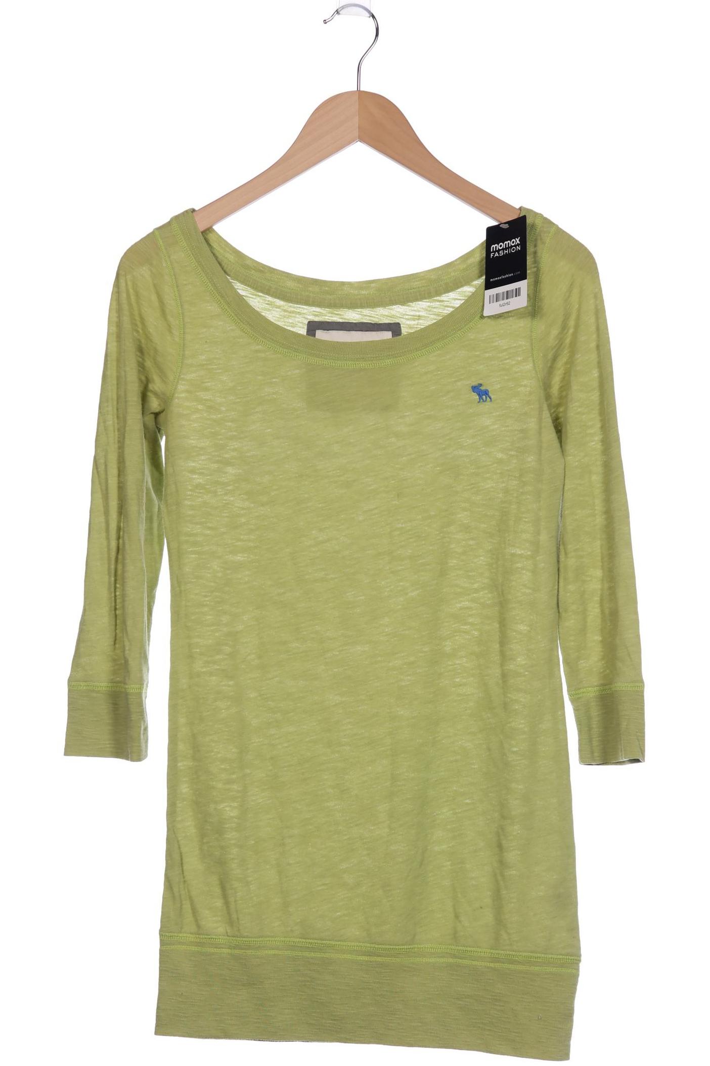 

Abercrombie & Fitch Damen Langarmshirt, hellgrün