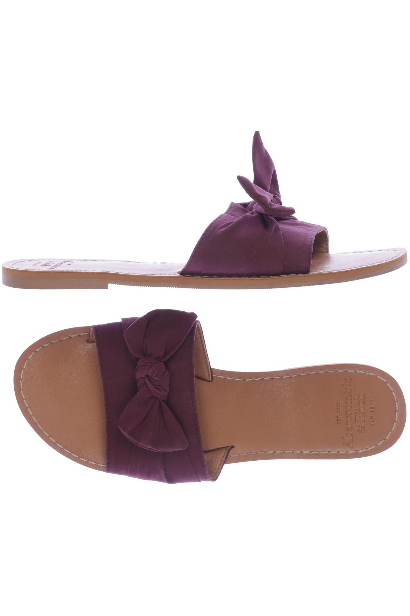 

Abercrombie & Fitch Damen Sandale, bordeaux, Gr. 37
