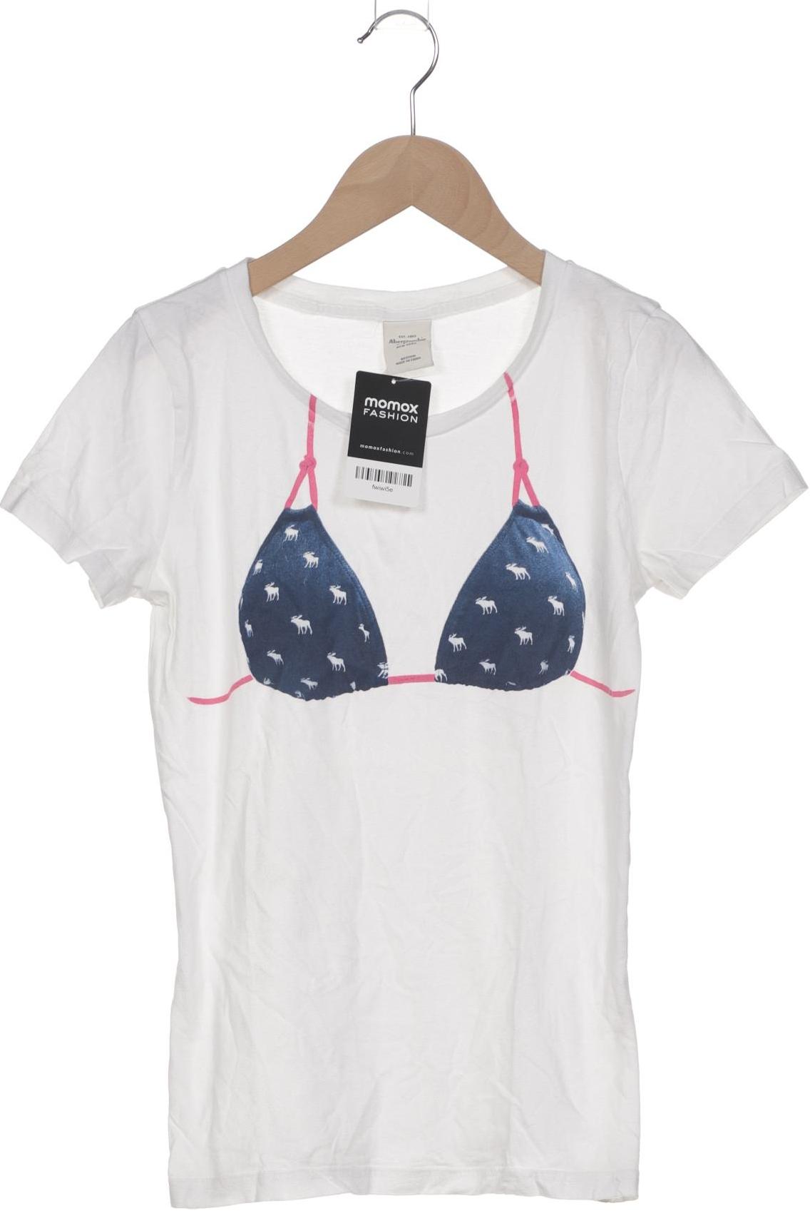 

Abercrombie & Fitch Damen T-Shirt, weiß, Gr. 38