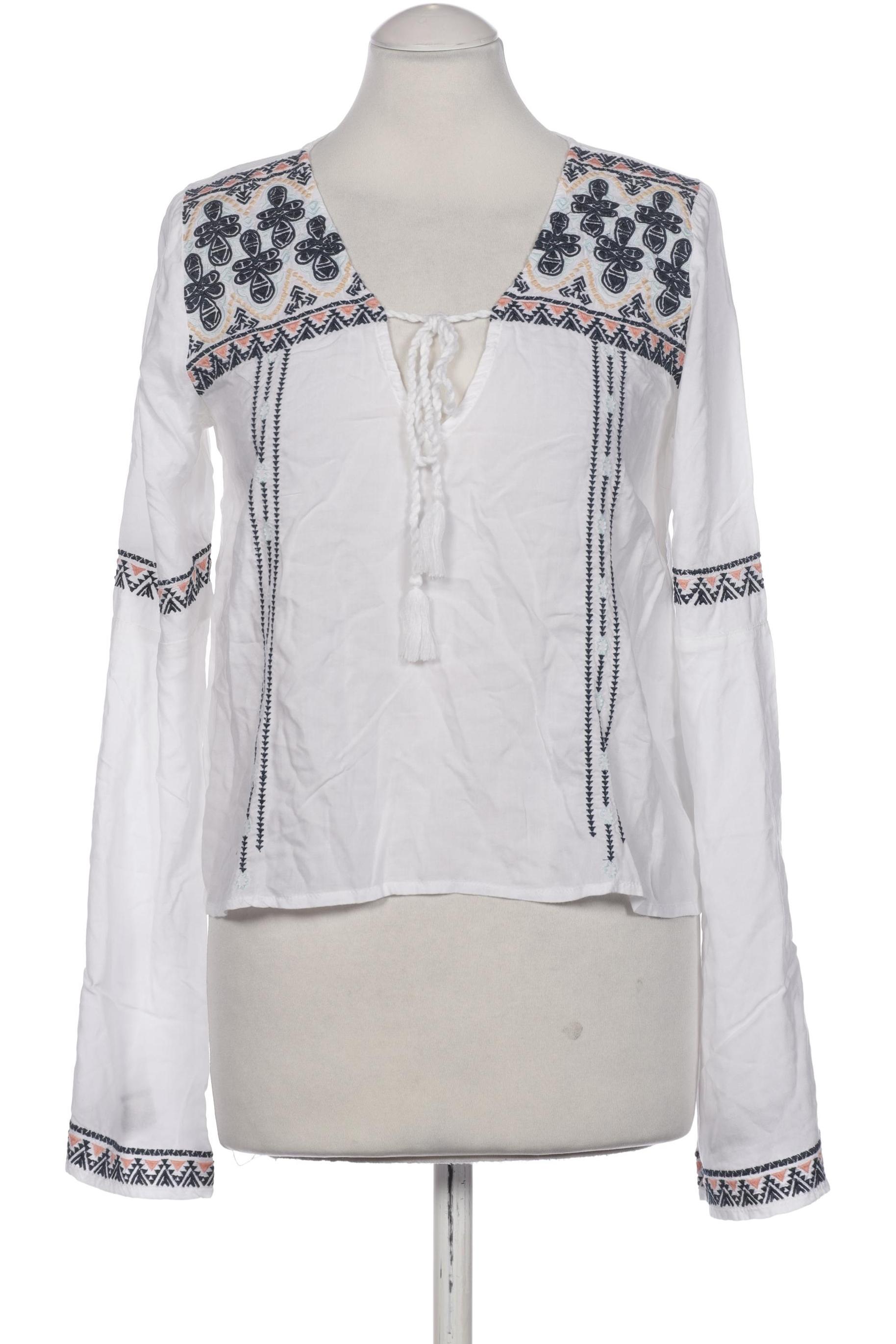 

Abercrombie & Fitch Damen Bluse, weiß, Gr. 38