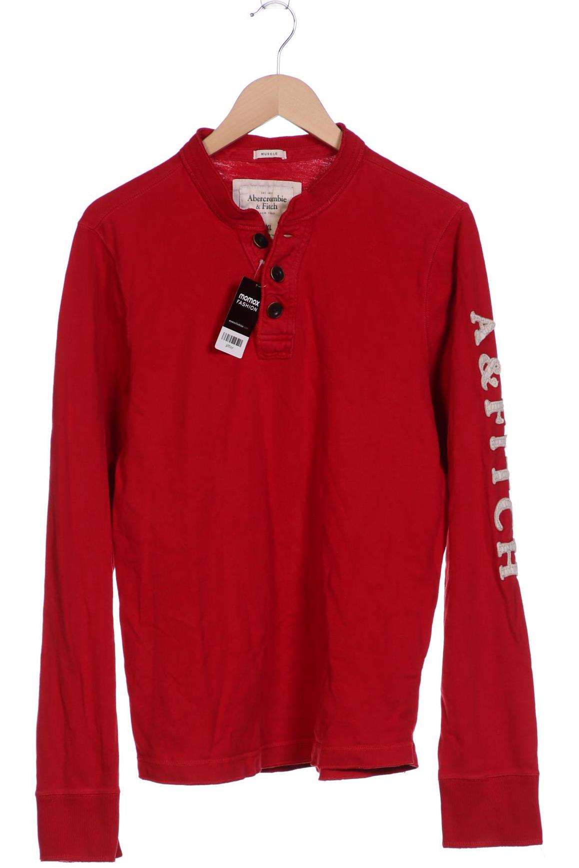 

Abercrombie & Fitch Damen Langarmshirt, rot