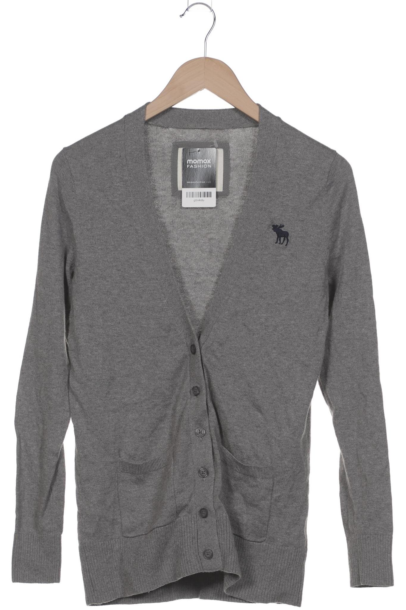 

Abercrombie & Fitch Damen Strickjacke, grau, Gr. 42