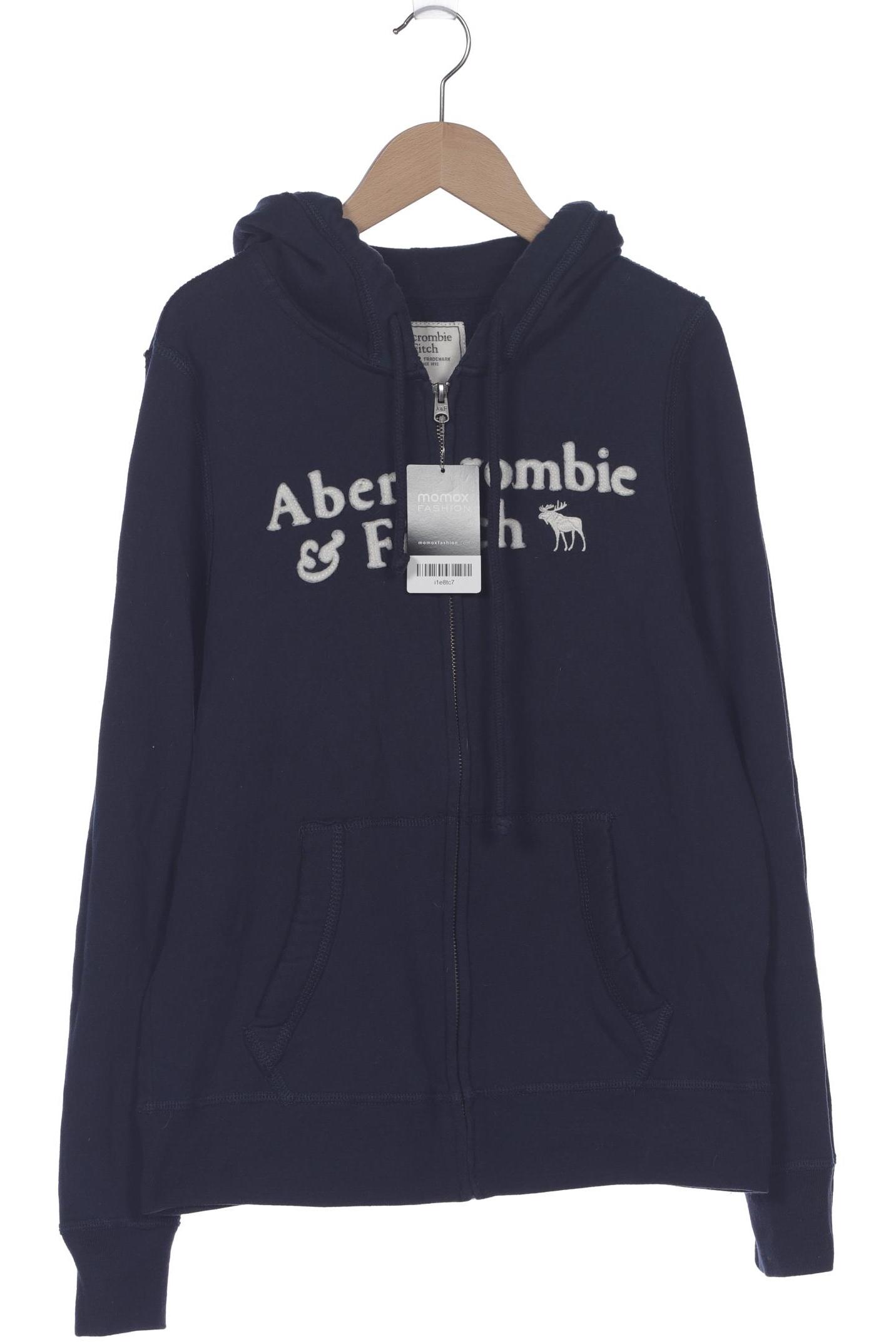 

Abercrombie & Fitch Damen Kapuzenpullover, marineblau, Gr. 38
