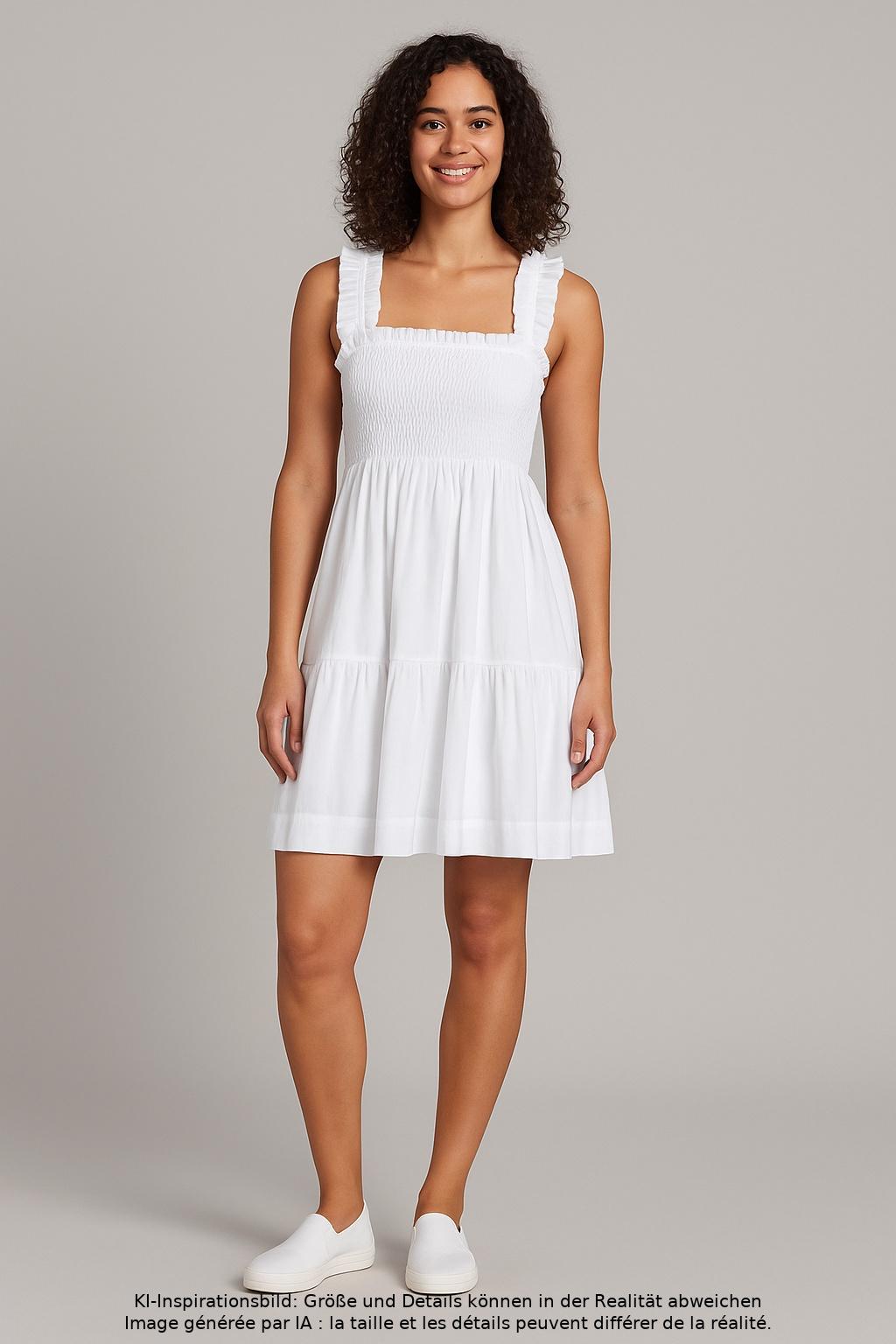 

Abercrombie & Fitch Damen Kleid, weiß, Gr. 34