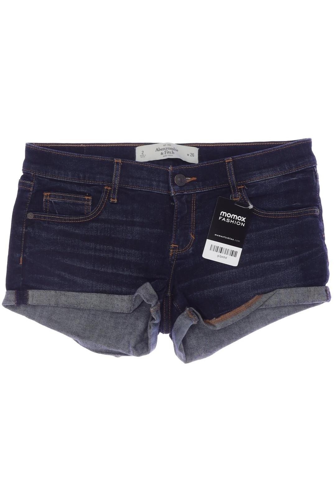 

Abercrombie & Fitch Damen Shorts, marineblau, Gr. 26