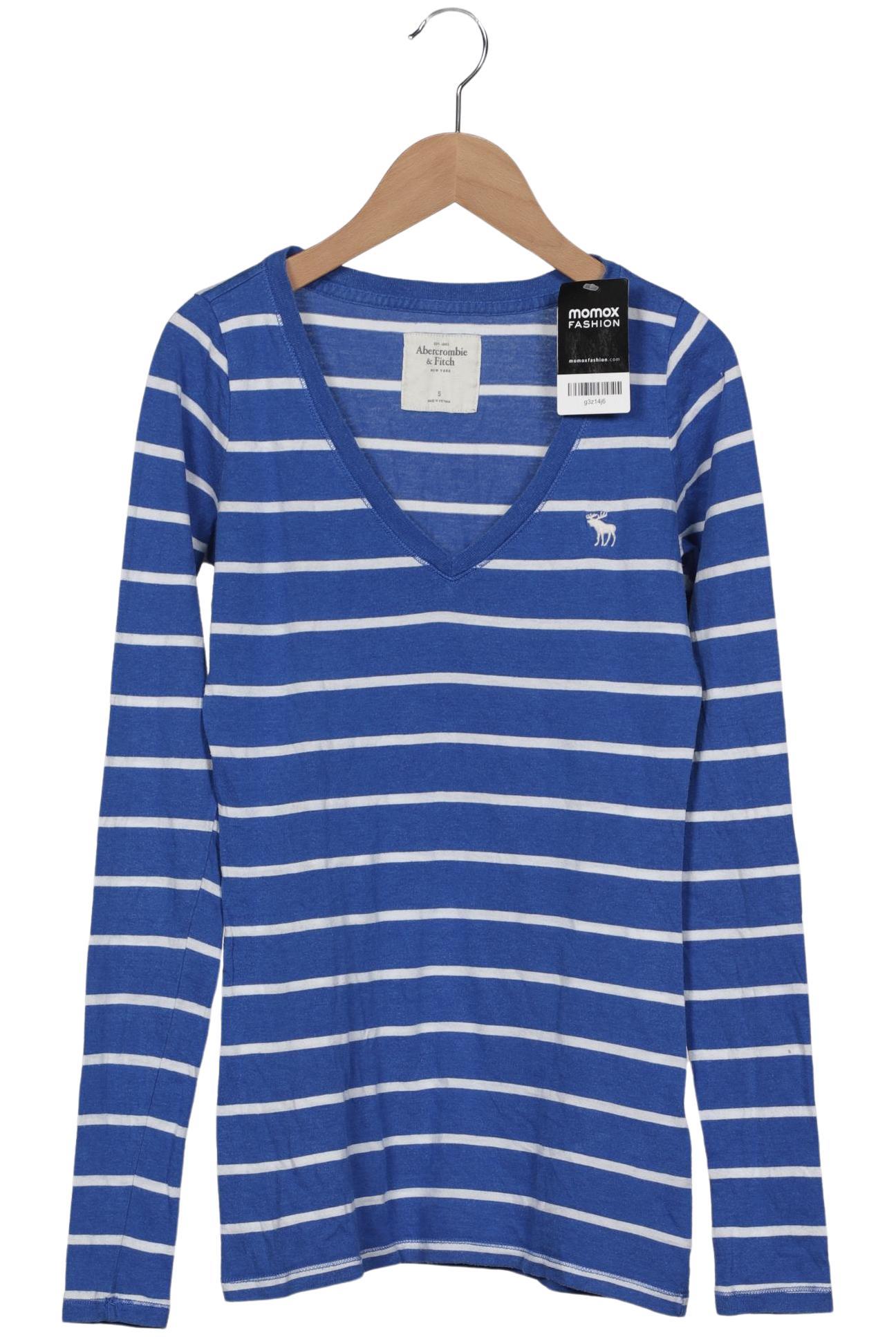 

Abercrombie & Fitch Damen Langarmshirt, mehrfarbig, Gr. 36