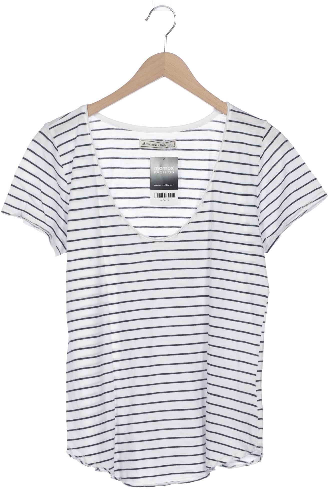

Abercrombie & Fitch Damen T-Shirt, weiß, Gr. 42