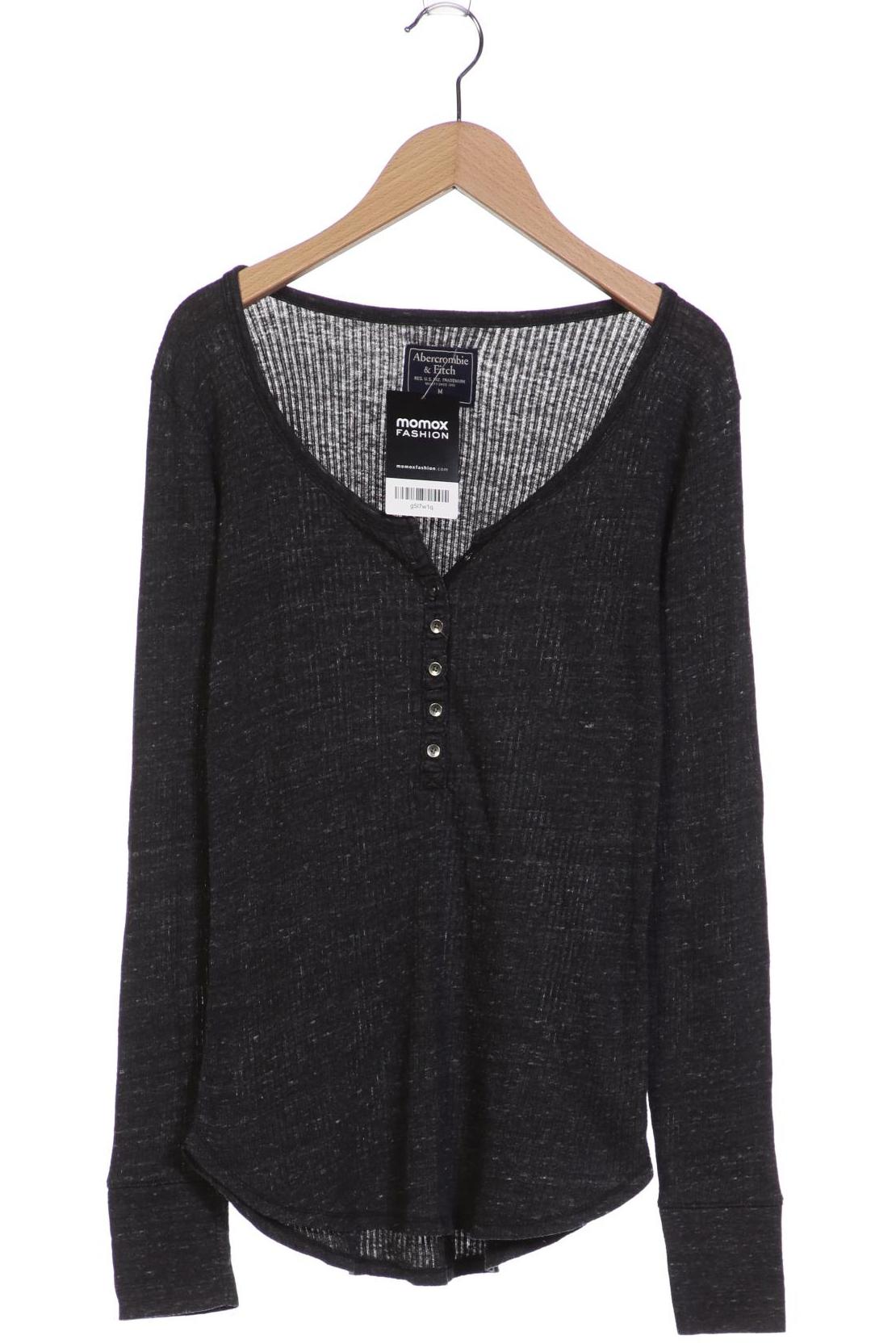 

Abercrombie & Fitch Damen Langarmshirt, grau