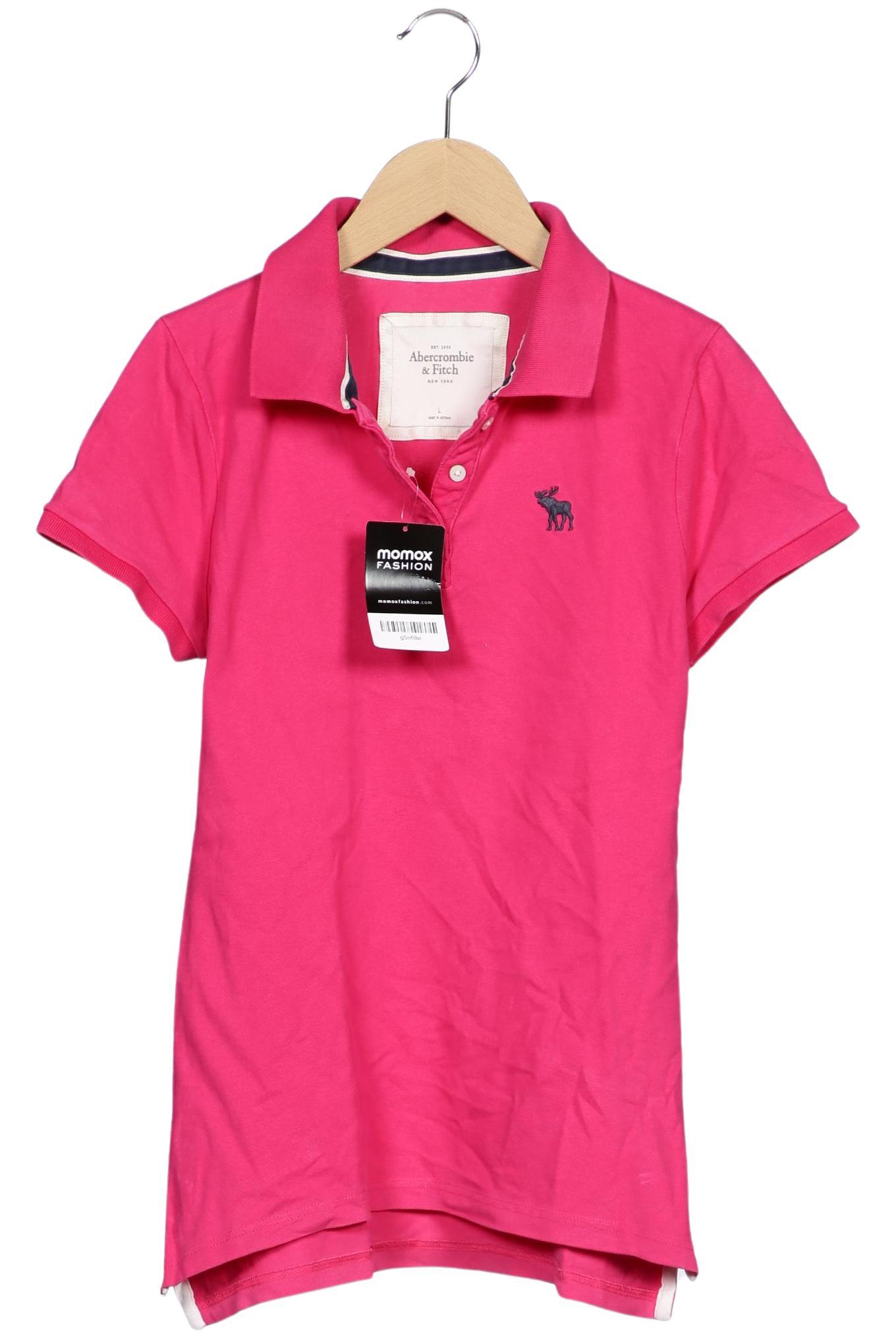 

Abercrombie & Fitch Damen Poloshirt, pink, Gr. 42