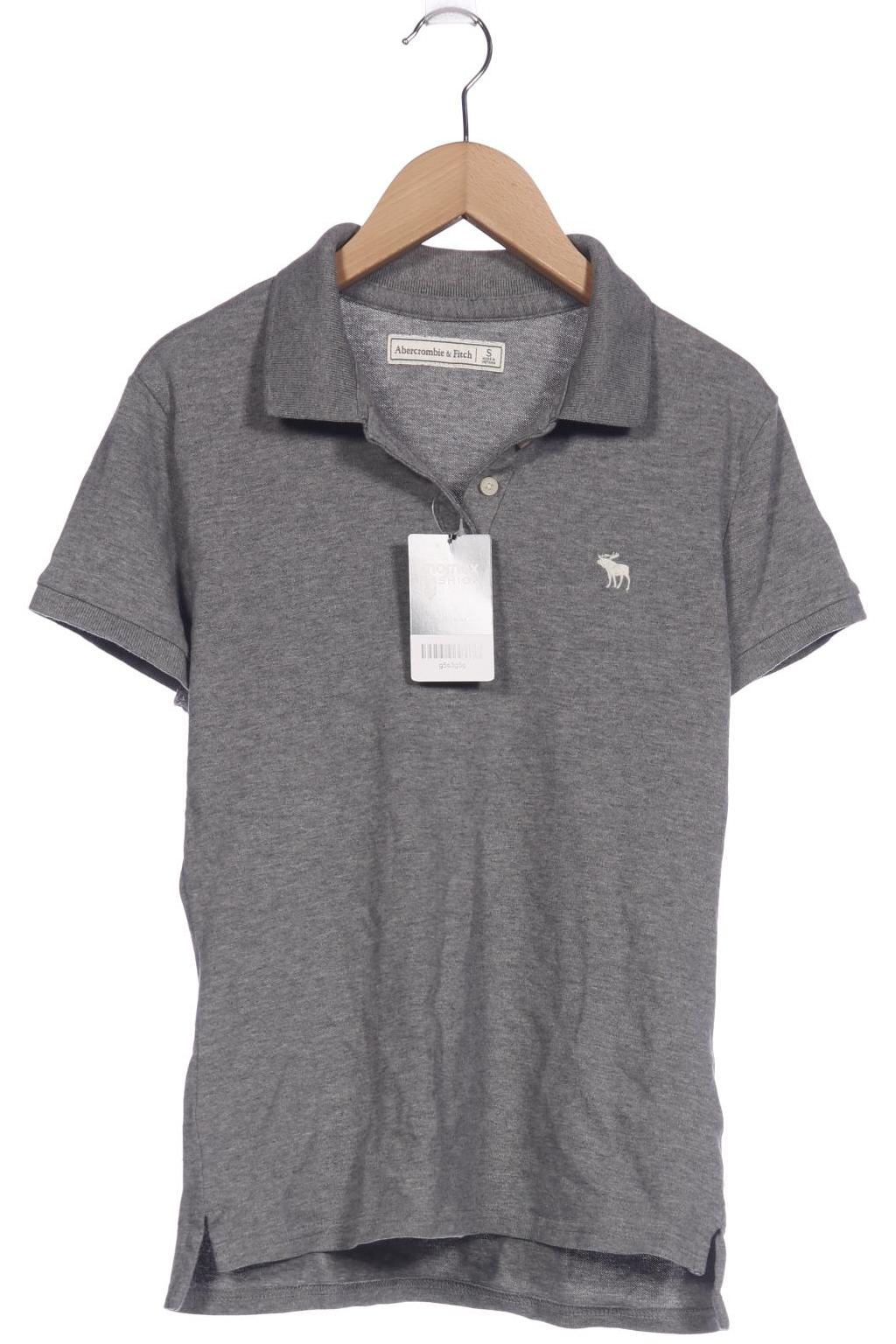 

Abercrombie & Fitch Damen Poloshirt, grau, Gr. 36