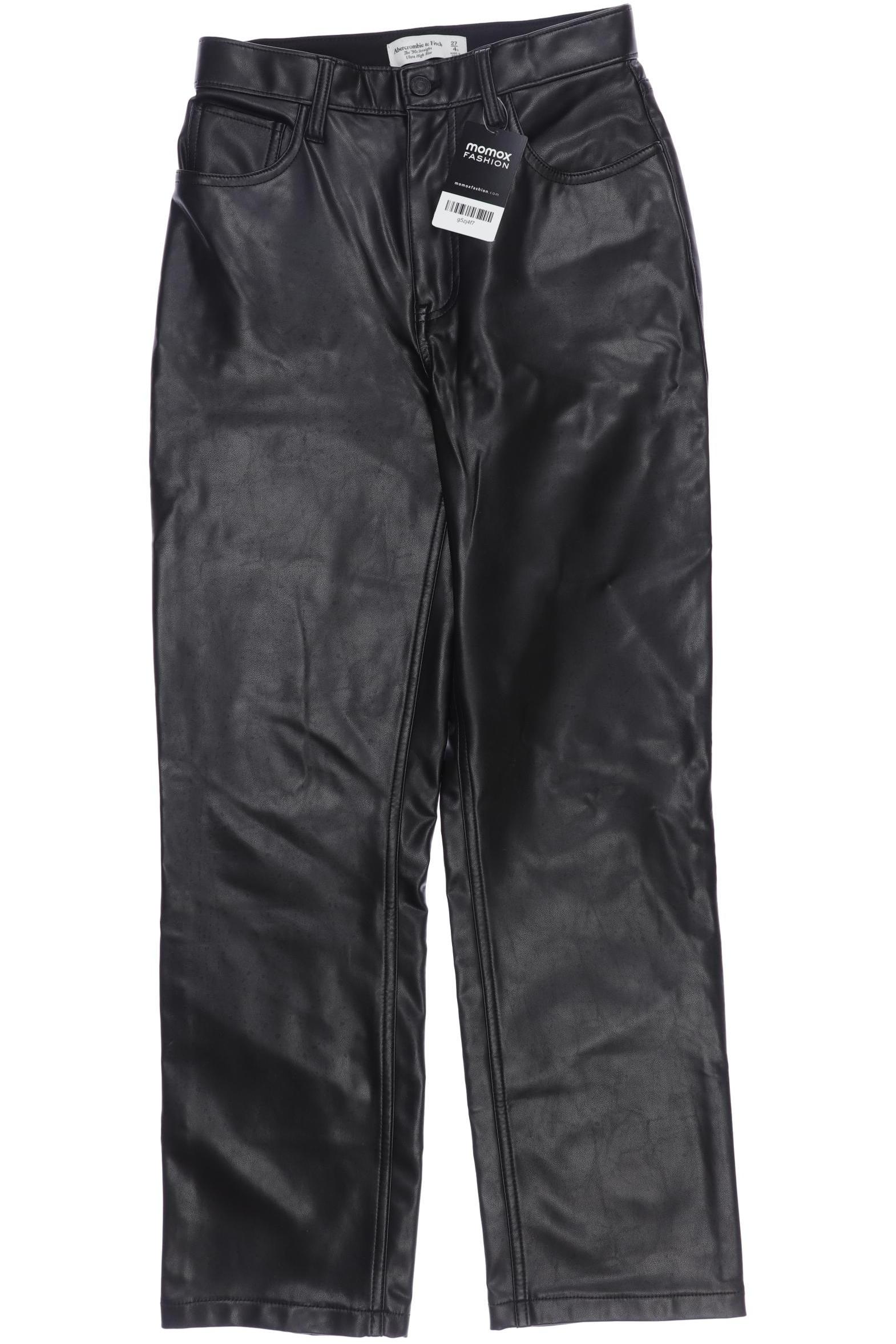 Thumbnail - Abercrombie &amp; Fitch Damen Stoffhose, schwarz, Gr. 27