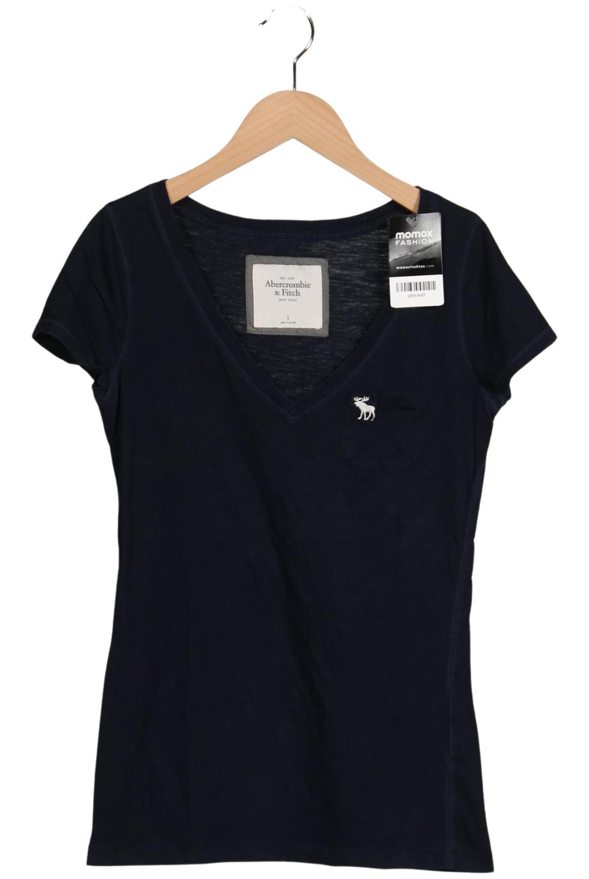 

Abercrombie & Fitch Damen T-Shirt, marineblau, Gr. 36