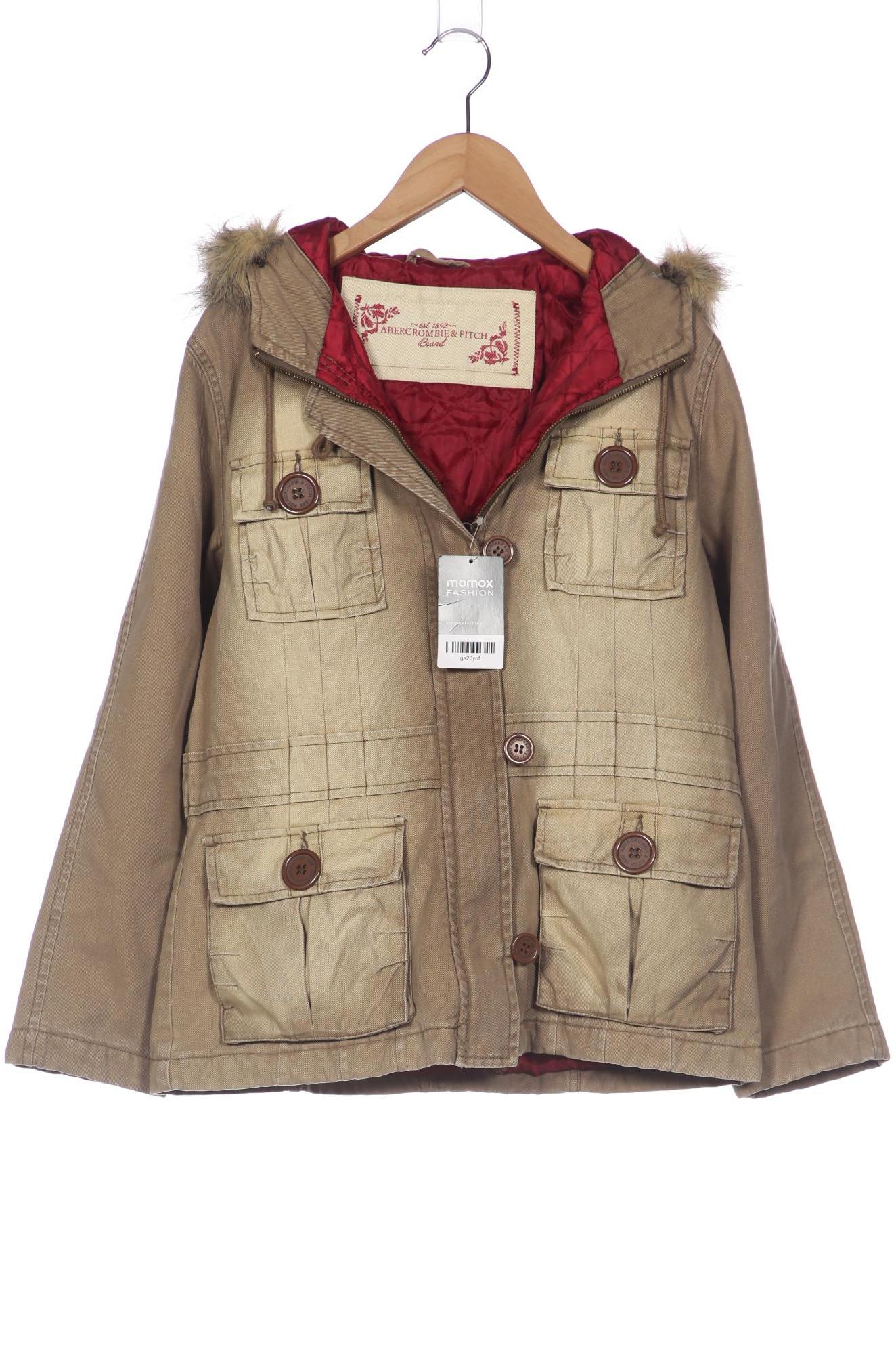 

Abercrombie & Fitch Damen Jacke, beige, Gr. 38
