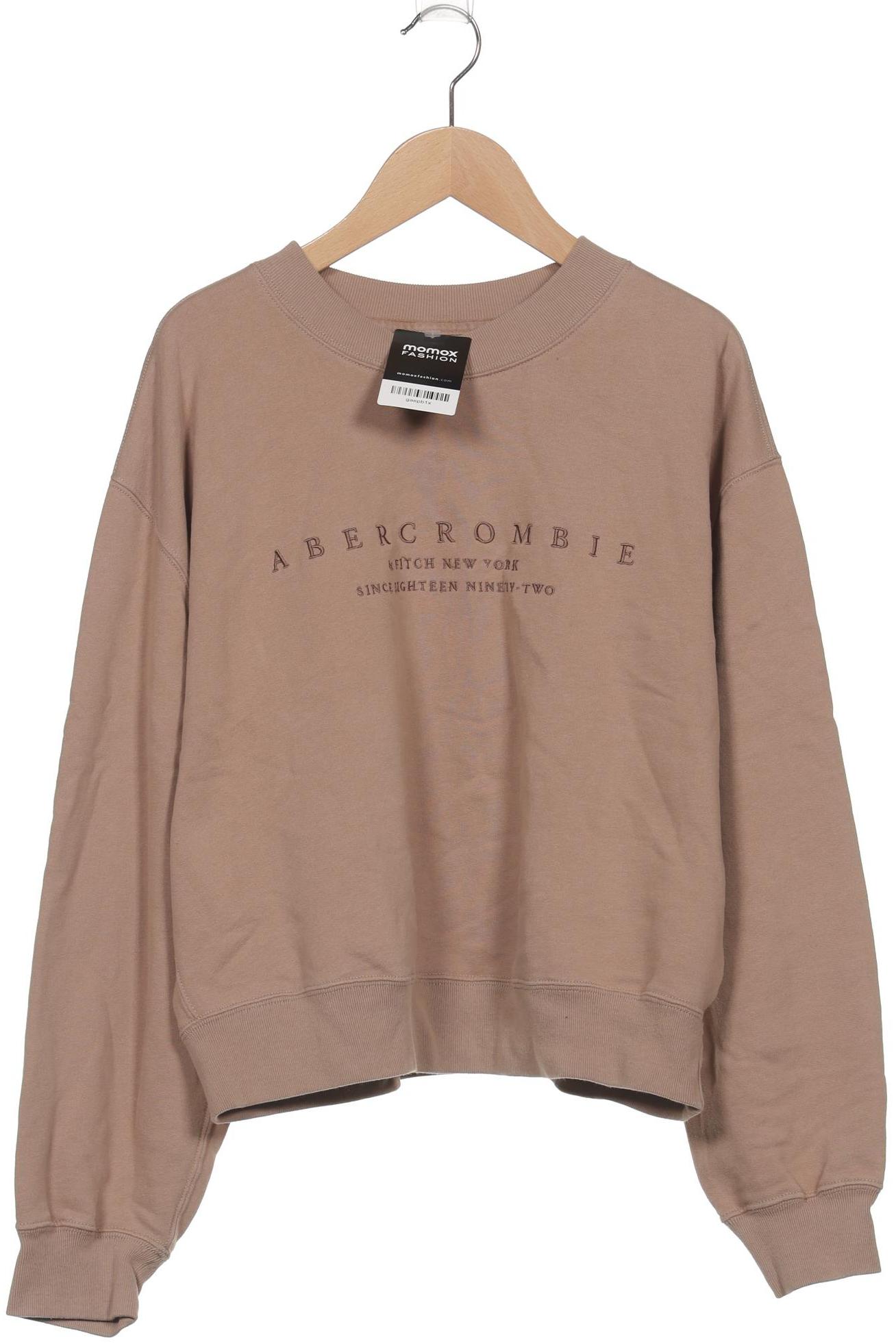 

Abercrombie & Fitch Damen Sweatshirt, beige, Gr. 42