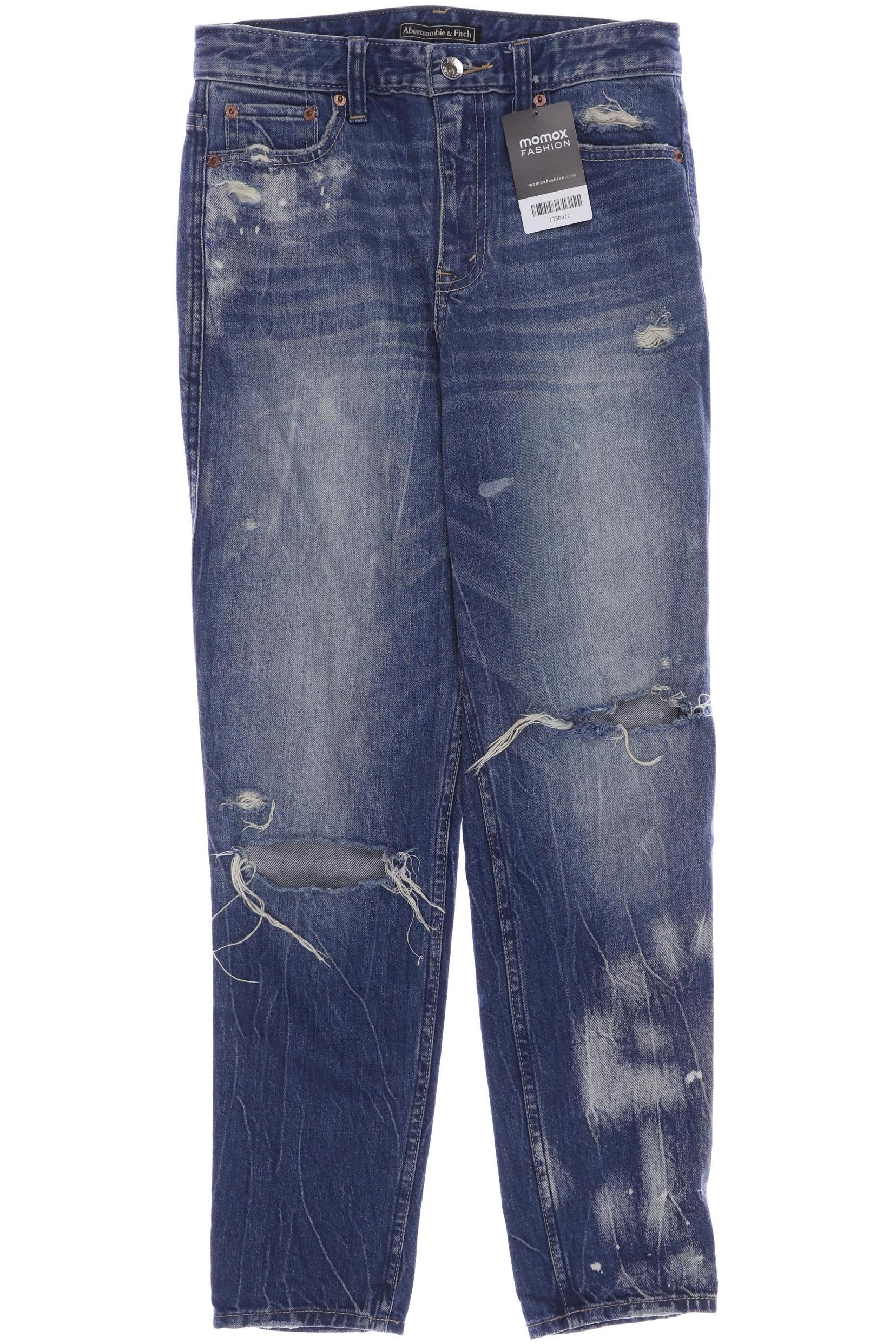 

Abercrombie & Fitch Damen Jeans, marineblau