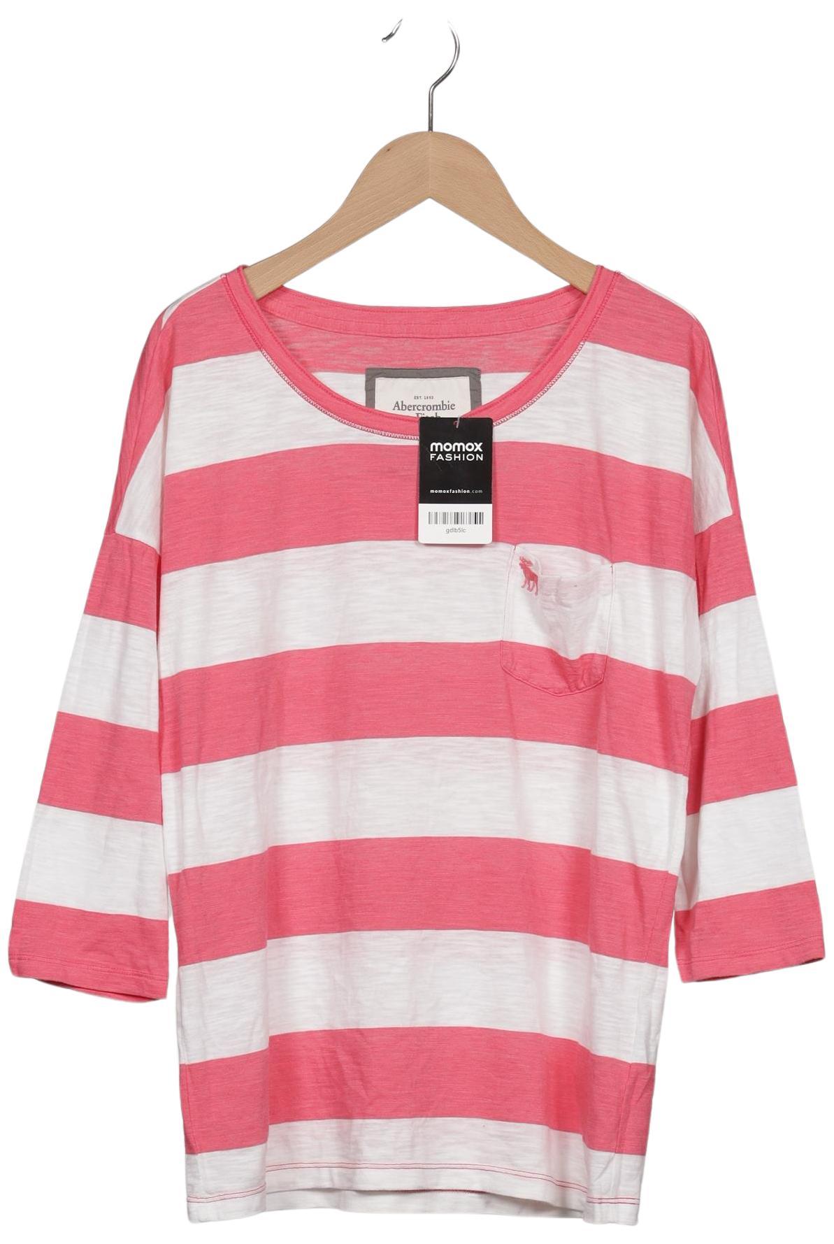 

Abercrombie & Fitch Damen Langarmshirt, mehrfarbig, Gr. 38