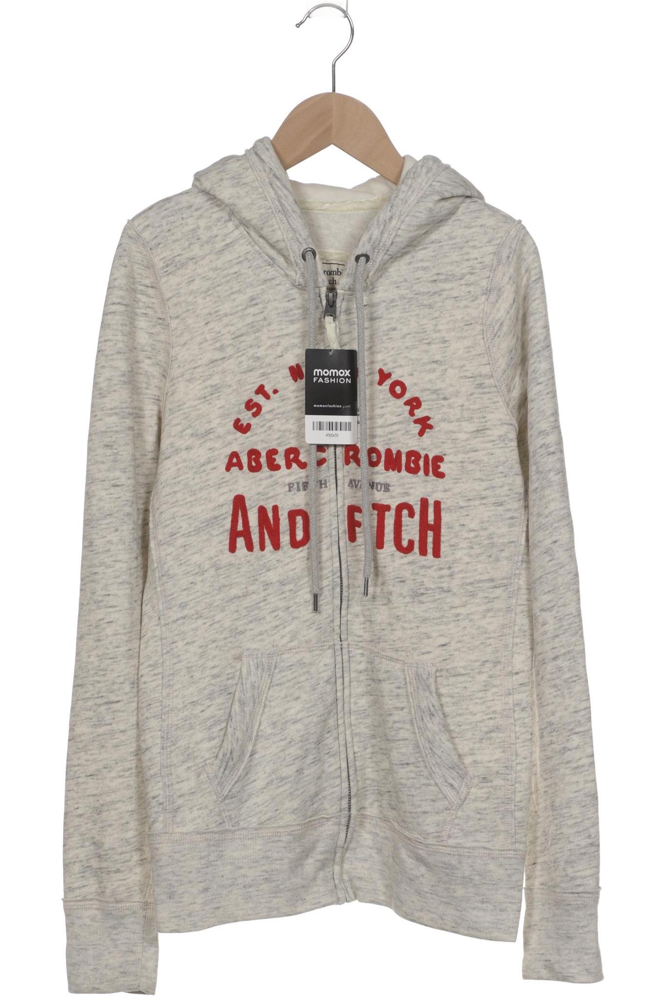 

Abercrombie & Fitch Damen Kapuzenpullover, grau, Gr. 38