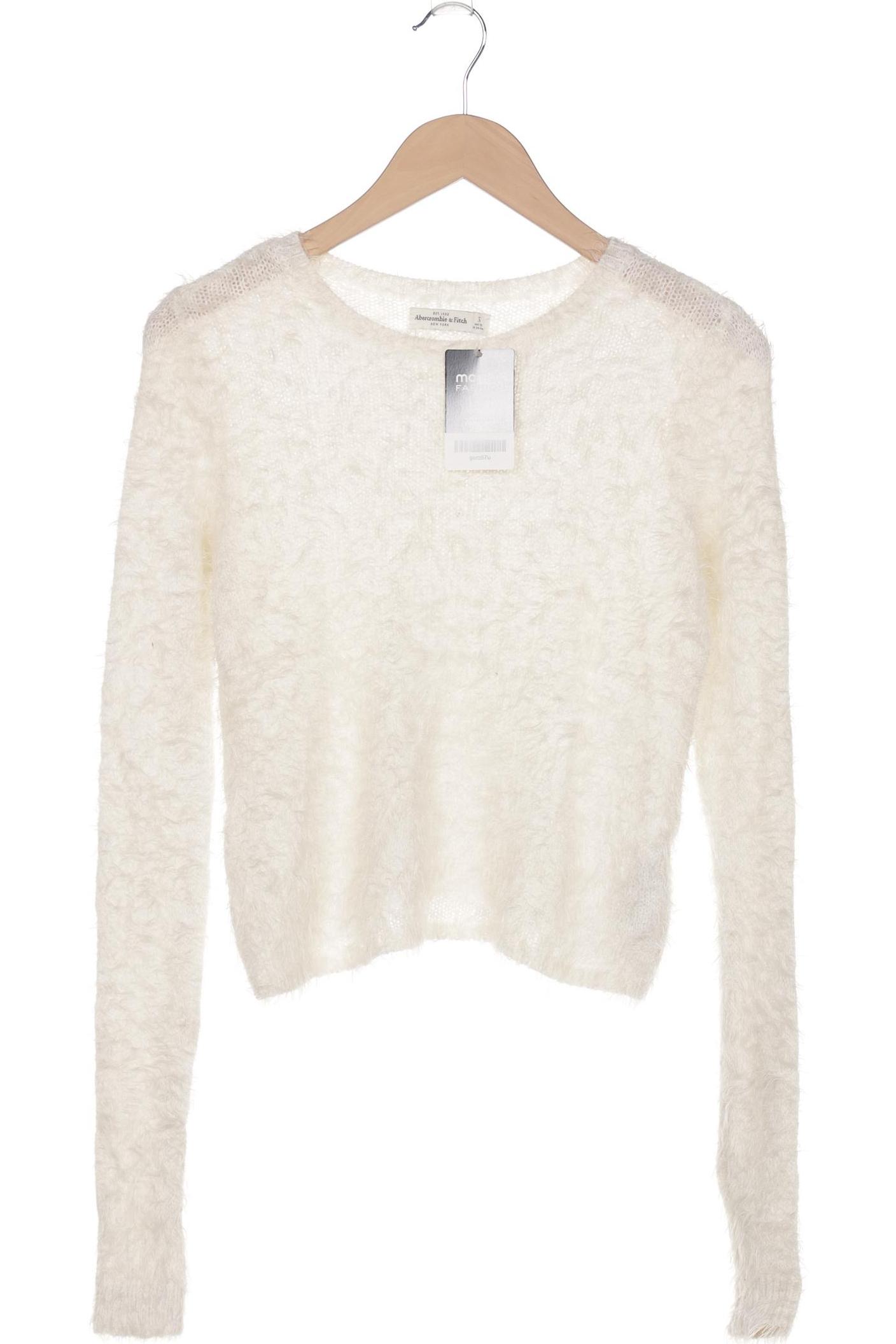 

Abercrombie & Fitch Damen Pullover, cremeweiß, Gr. 36