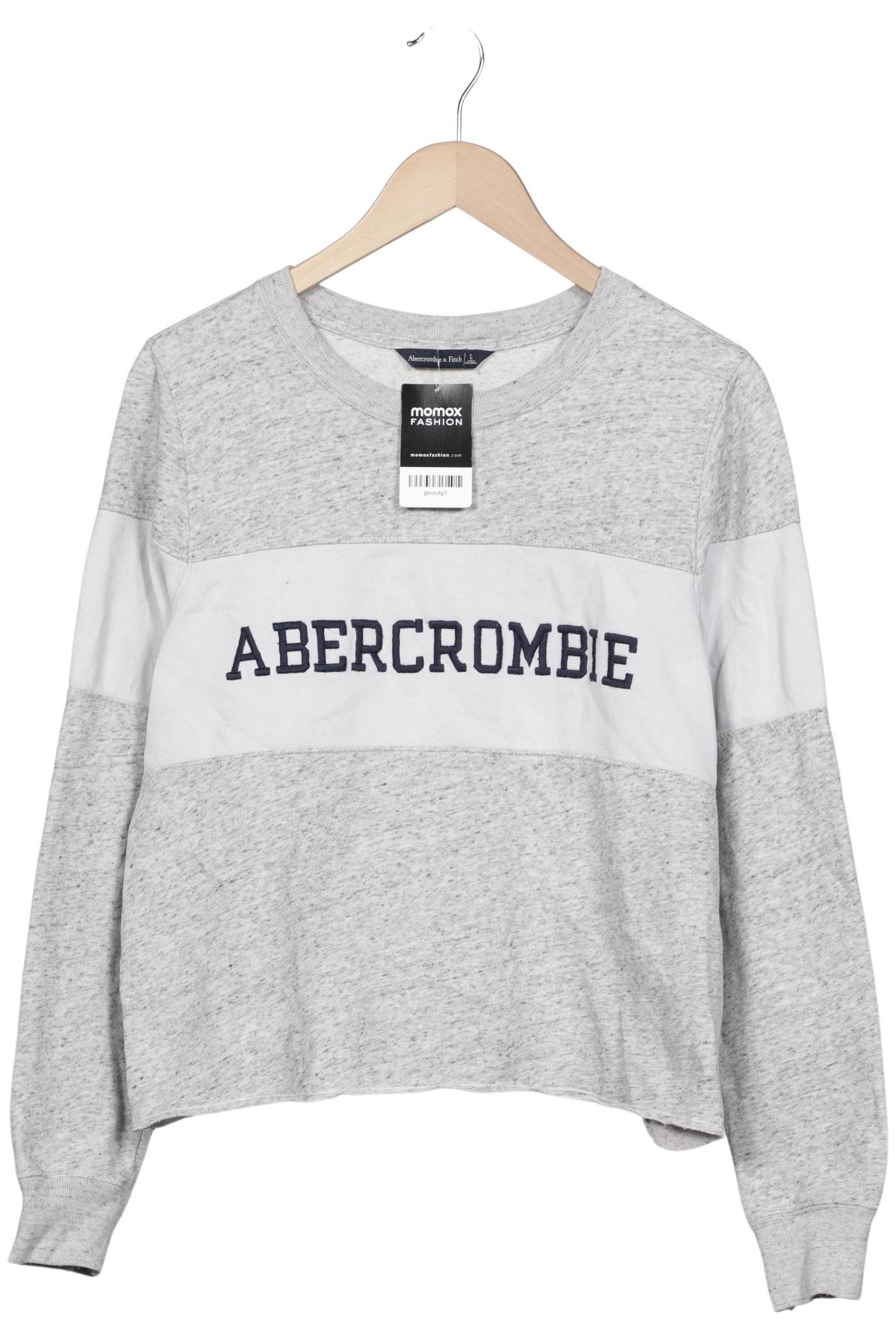 

Abercrombie & Fitch Damen Sweatshirt, grau, Gr. 42