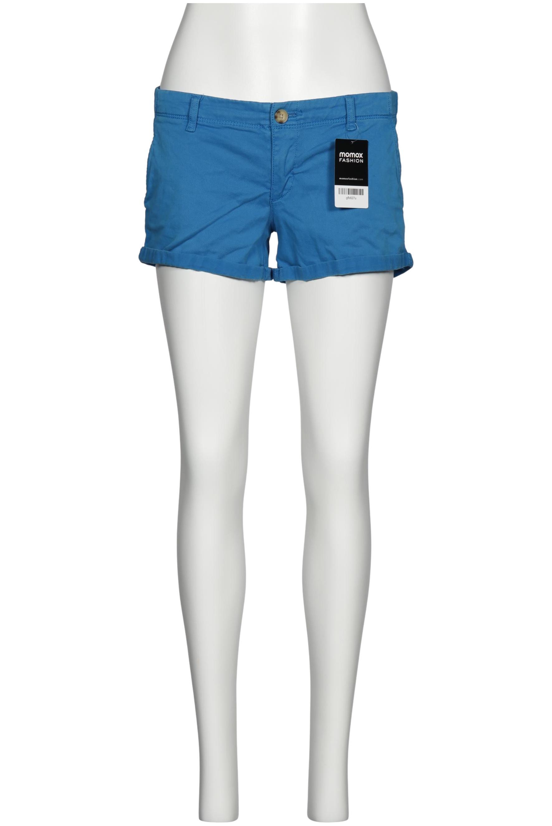 

Abercrombie & Fitch Damen Shorts, blau, Gr. 26