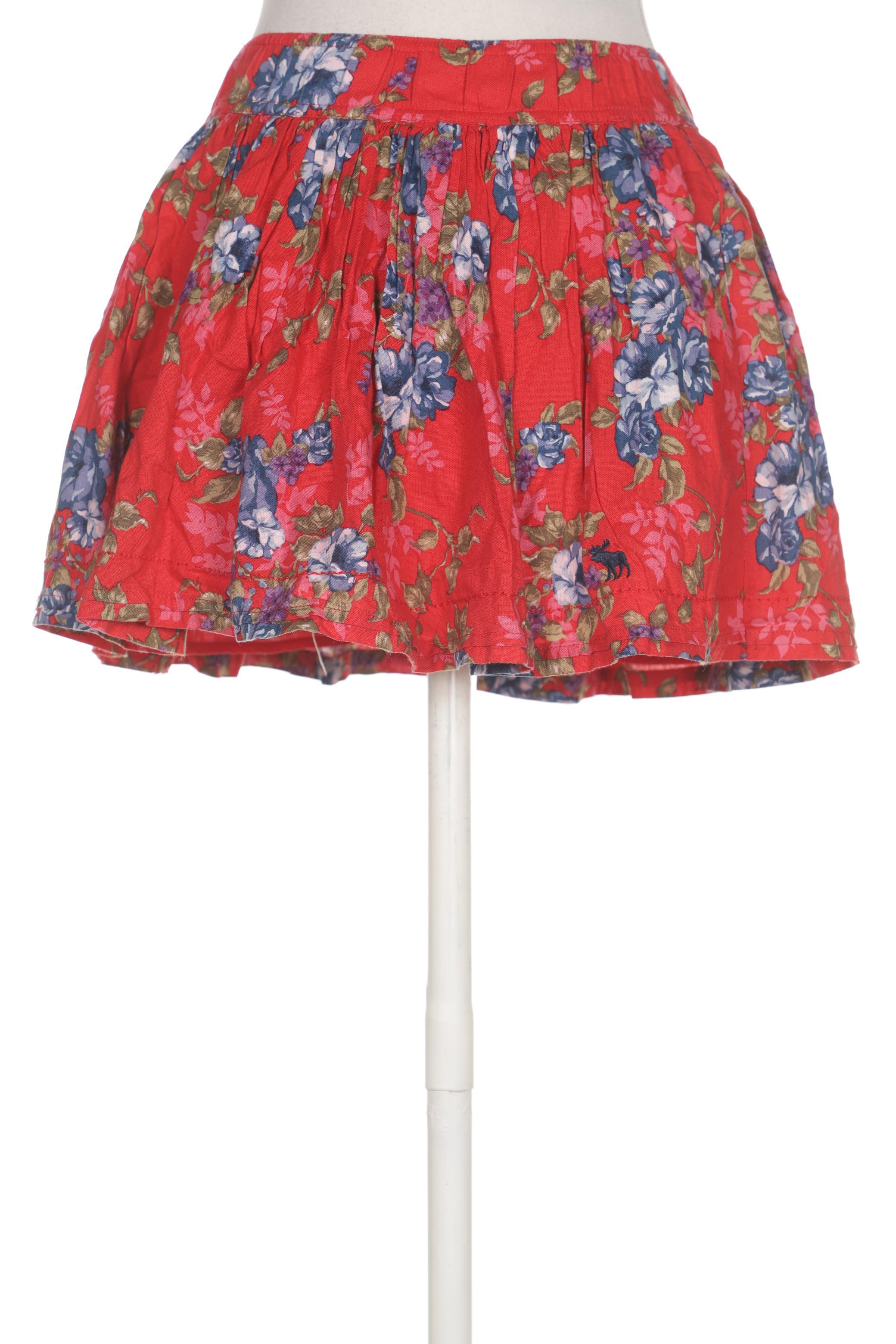 

Abercrombie & Fitch Damen Rock, rot, Gr. 34