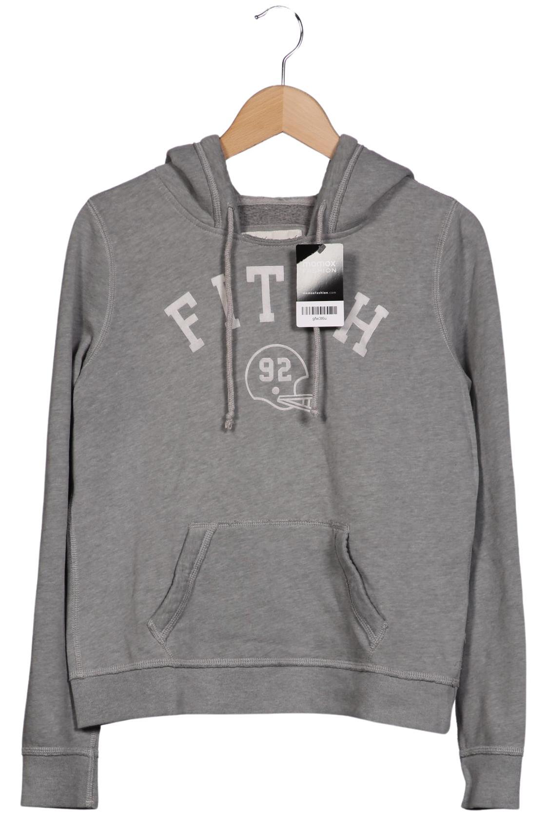 

Abercrombie & Fitch Damen Kapuzenpullover, grau, Gr. 42