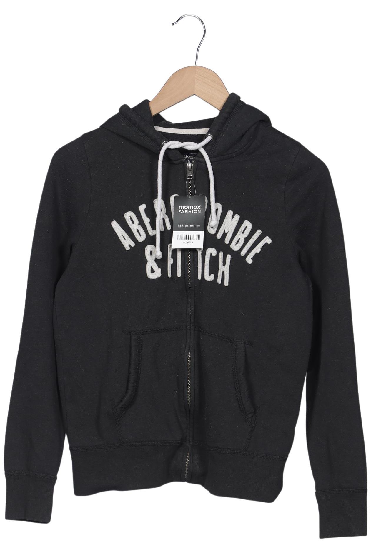 

Abercrombie & Fitch Damen Kapuzenpullover, schwarz, Gr. 36