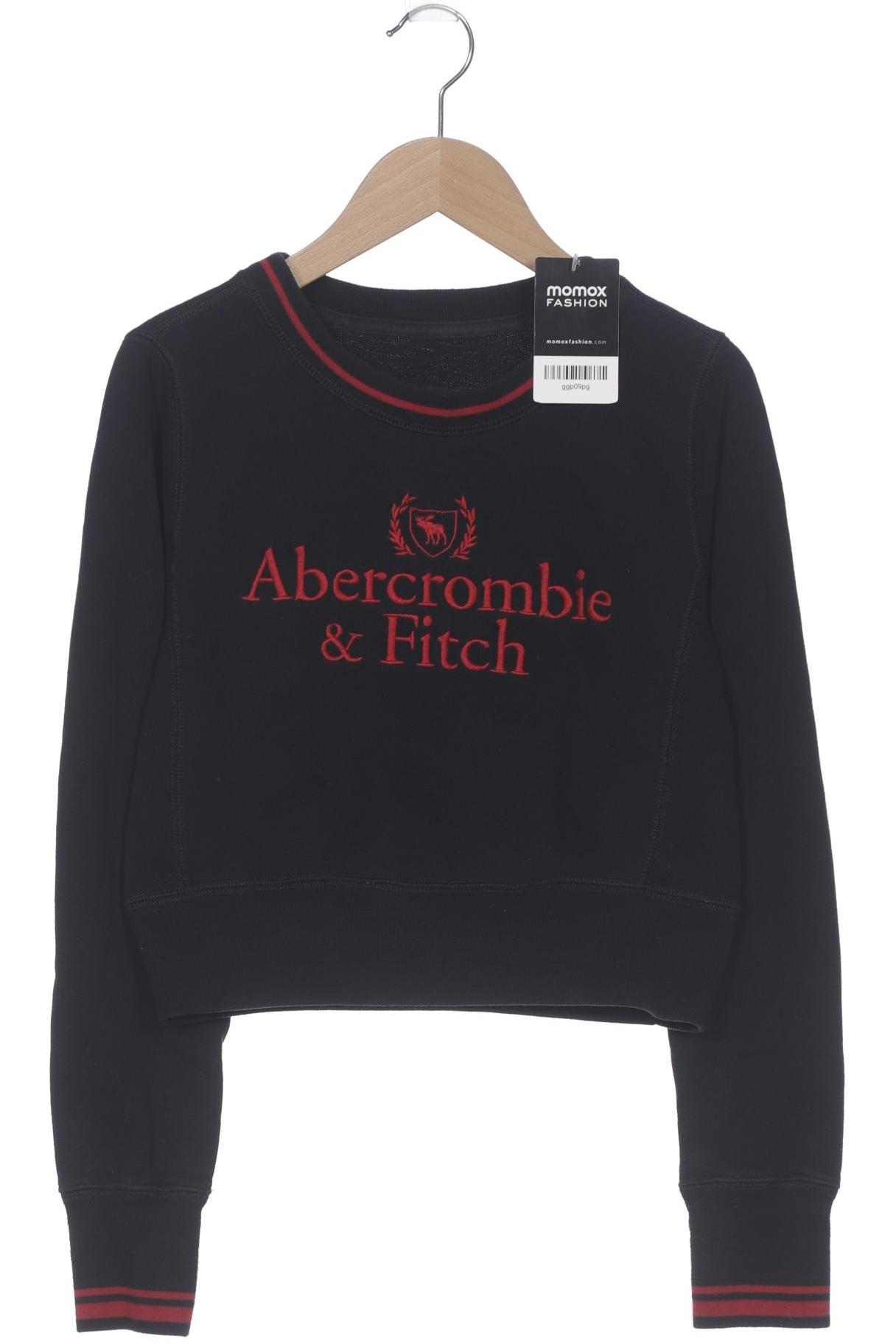

Abercrombie & Fitch Damen Sweatshirt, schwarz, Gr. 32