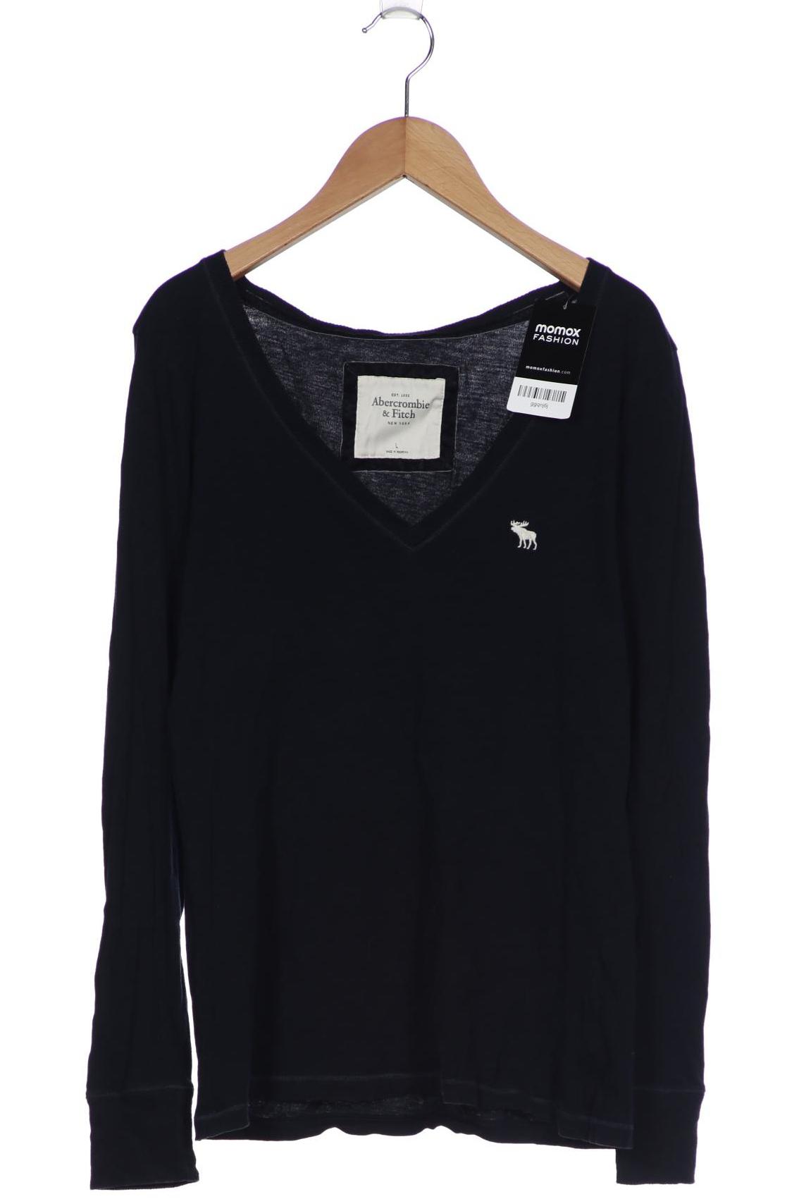

Abercrombie & Fitch Damen Langarmshirt, marineblau