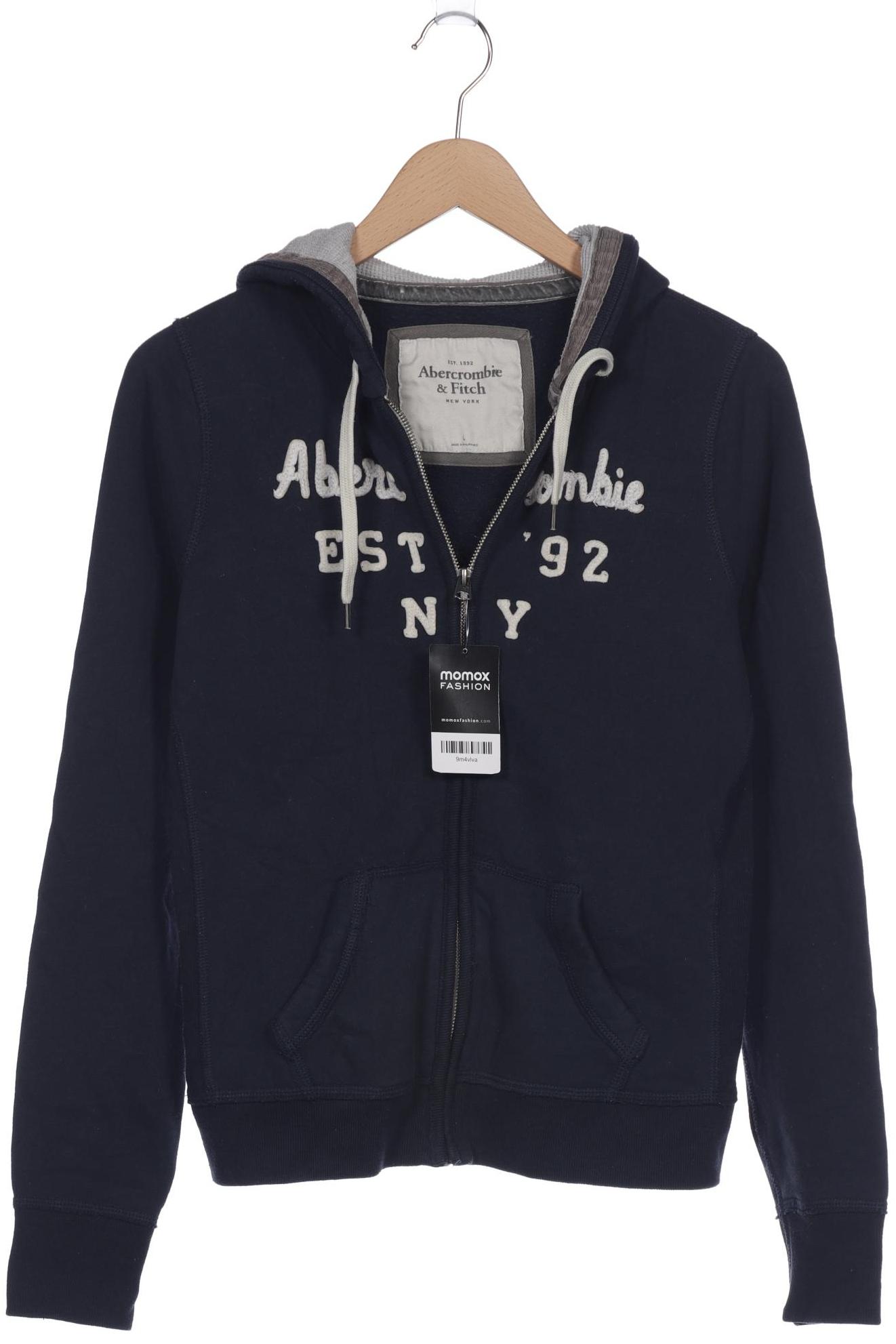 

Abercrombie & Fitch Damen Kapuzenpullover, marineblau, Gr. 42