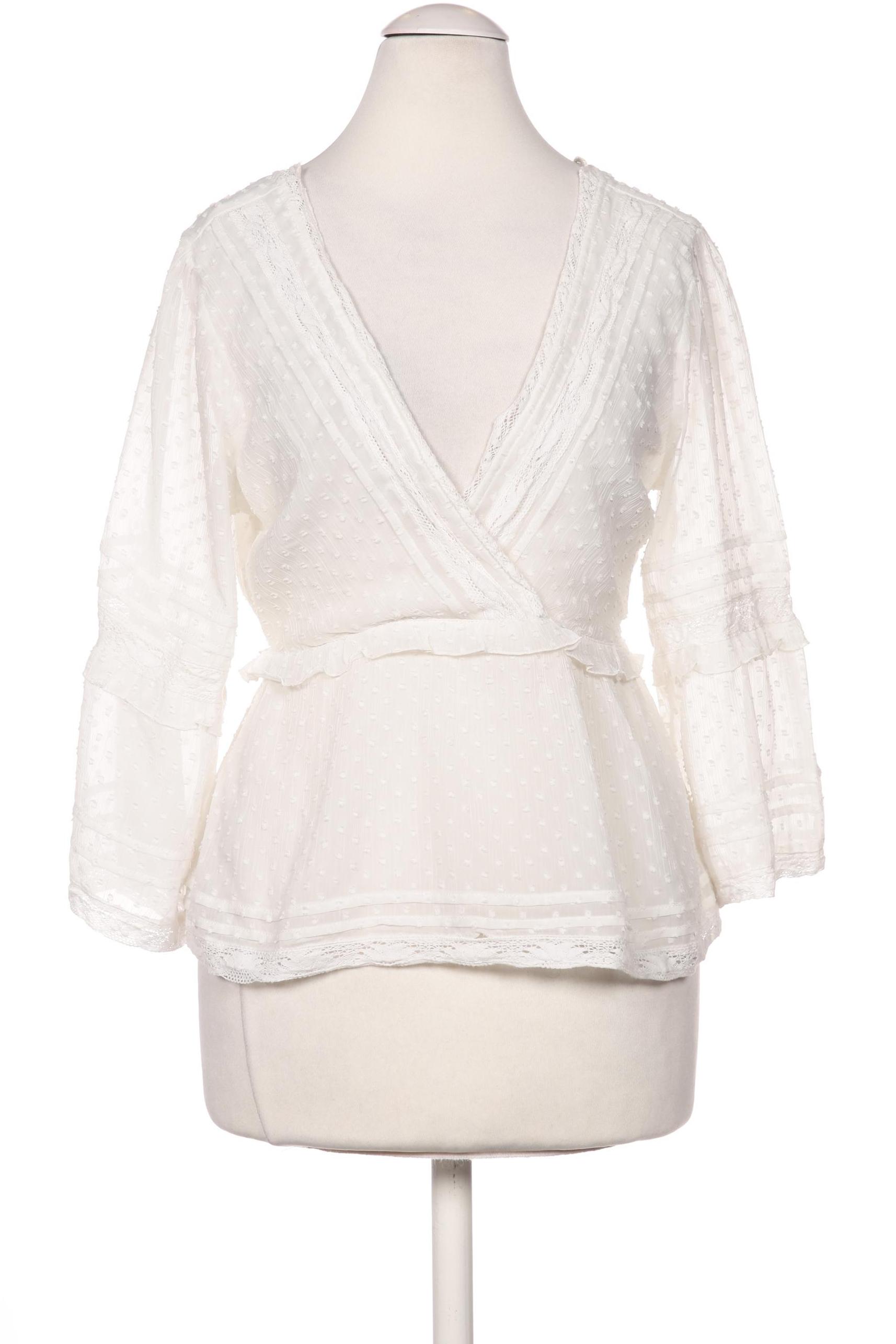

Abercrombie & Fitch Damen Bluse, weiß, Gr. 34