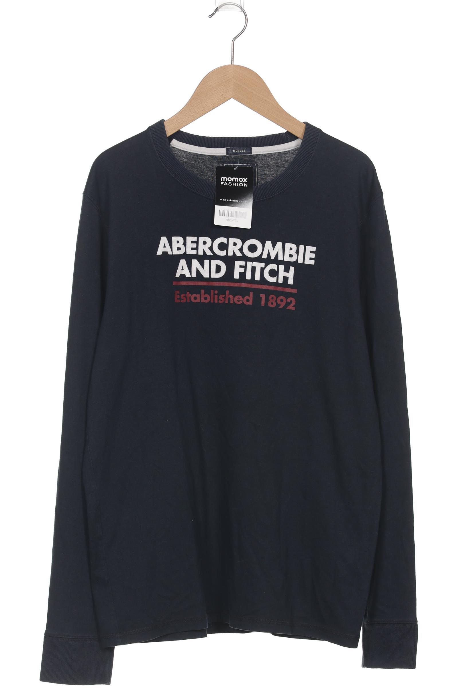 

Abercrombie & Fitch Damen Langarmshirt, marineblau, Gr. 36