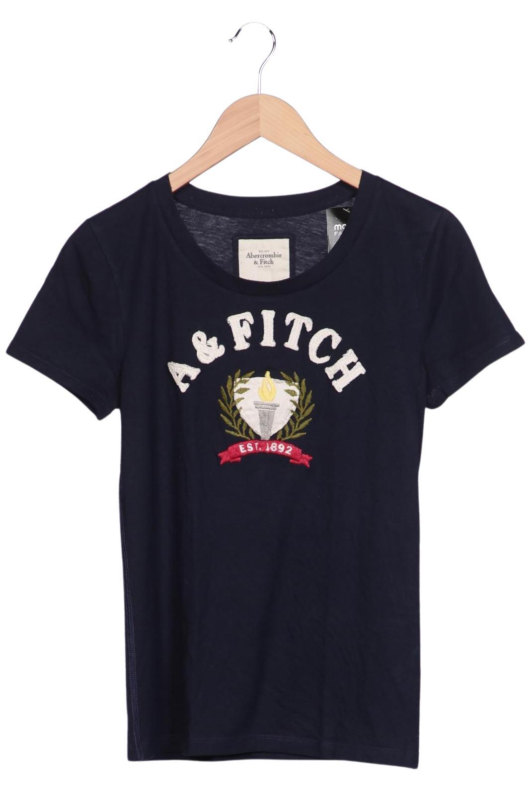 

Abercrombie & Fitch Damen T-Shirt, marineblau, Gr. 42