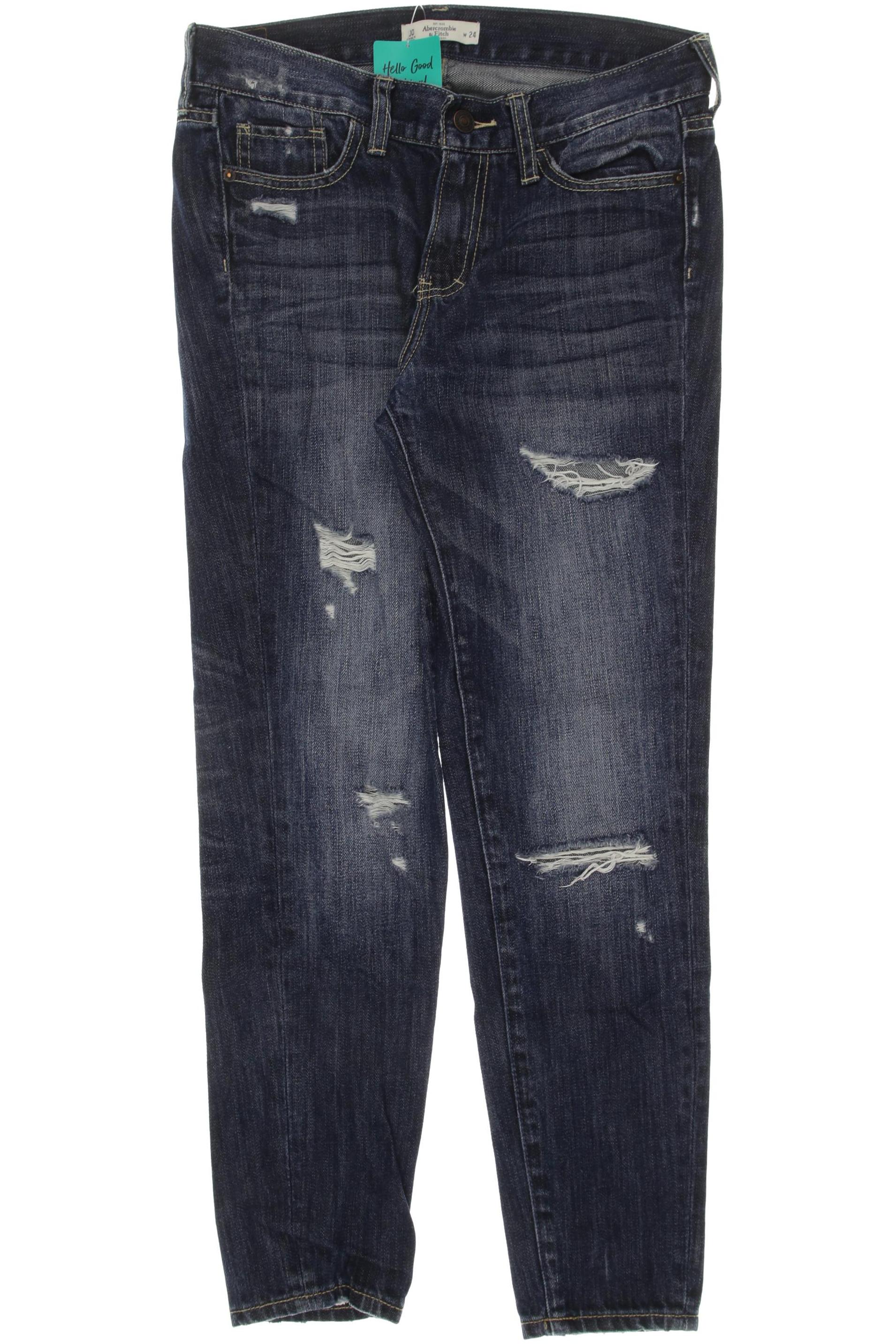 

Abercrombie & Fitch Damen Jeans, blau, Gr. 24