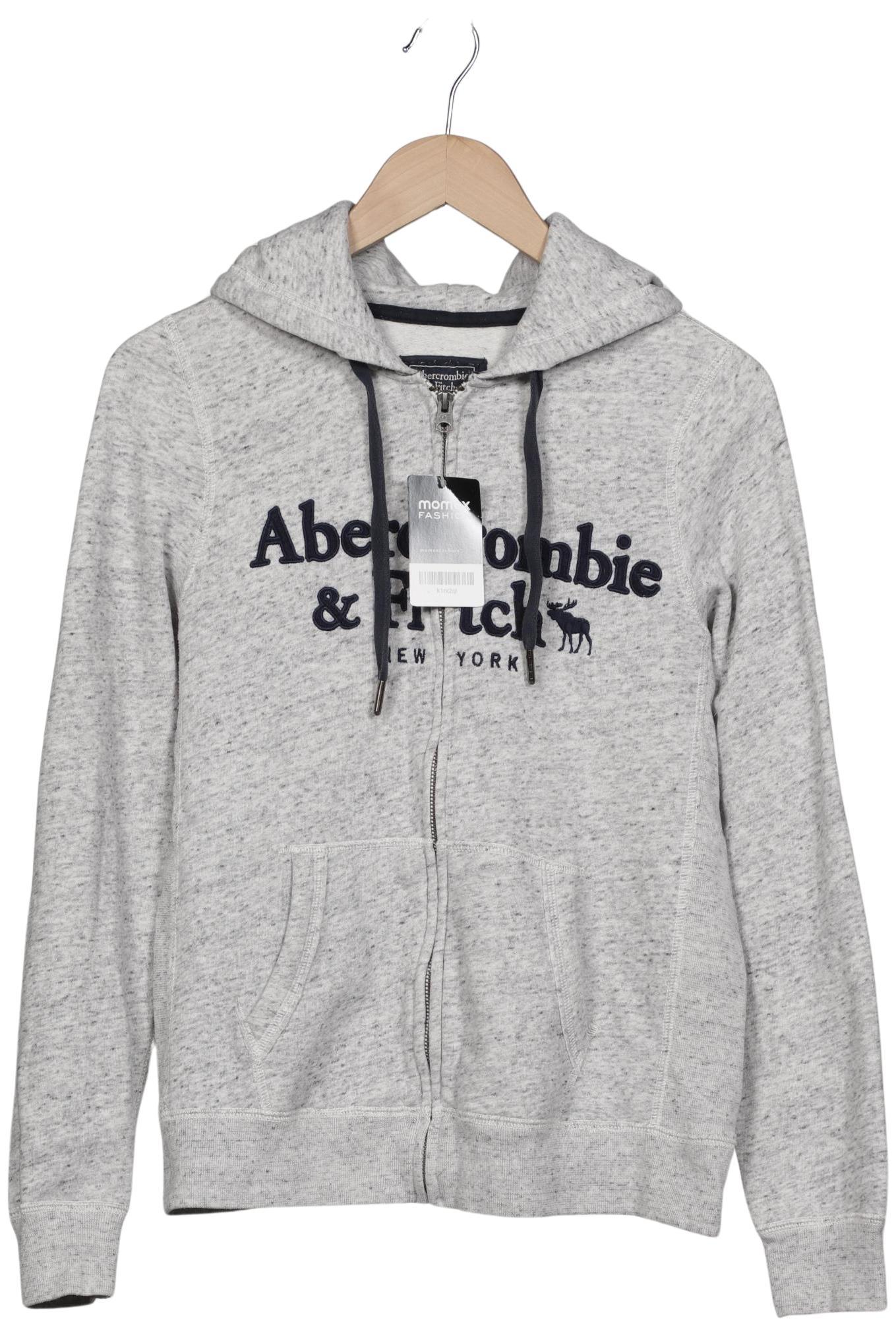 

Abercrombie & Fitch Damen Kapuzenpullover, grau, Gr. 38