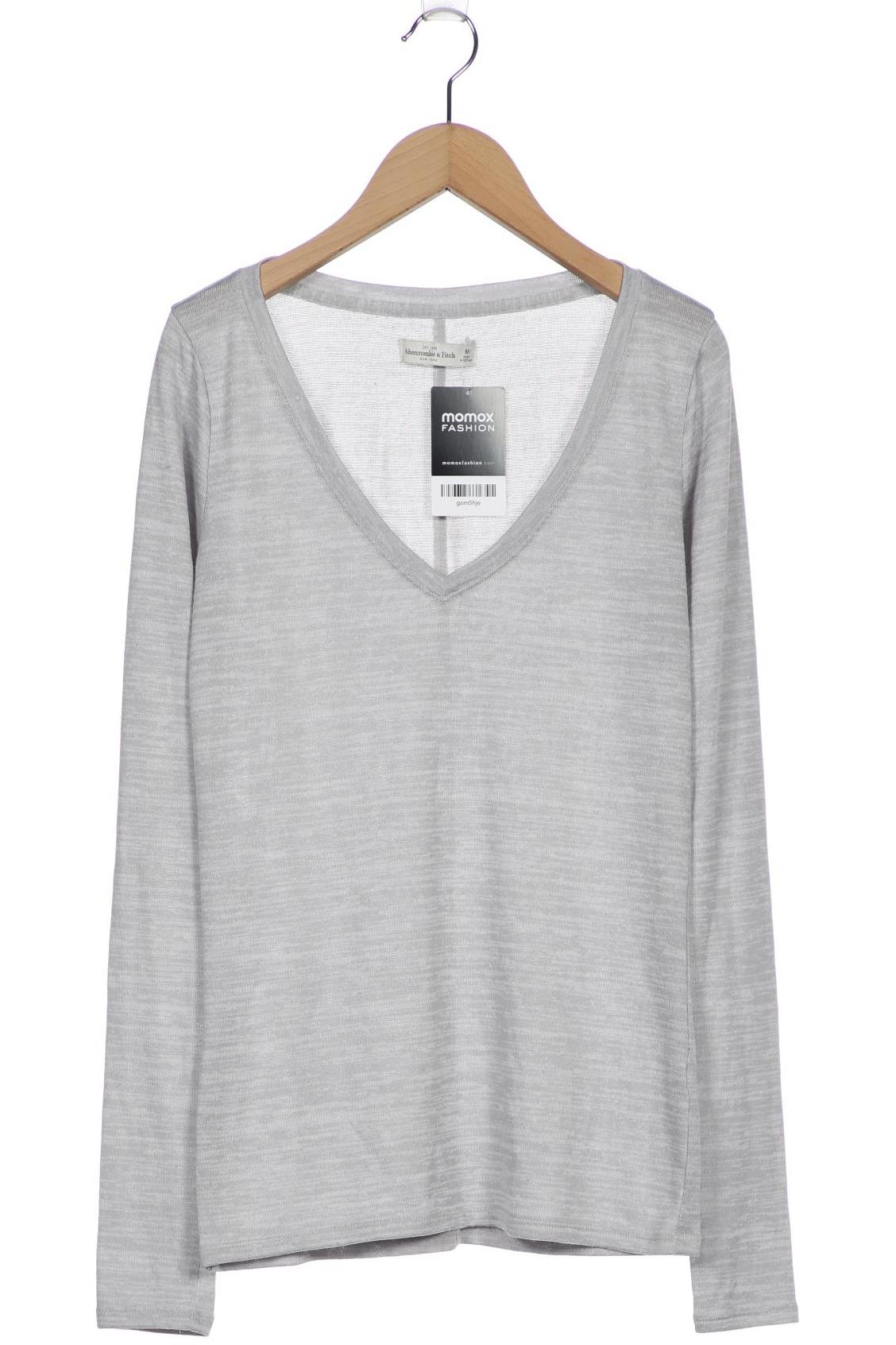 

Abercrombie & Fitch Damen Langarmshirt, grau