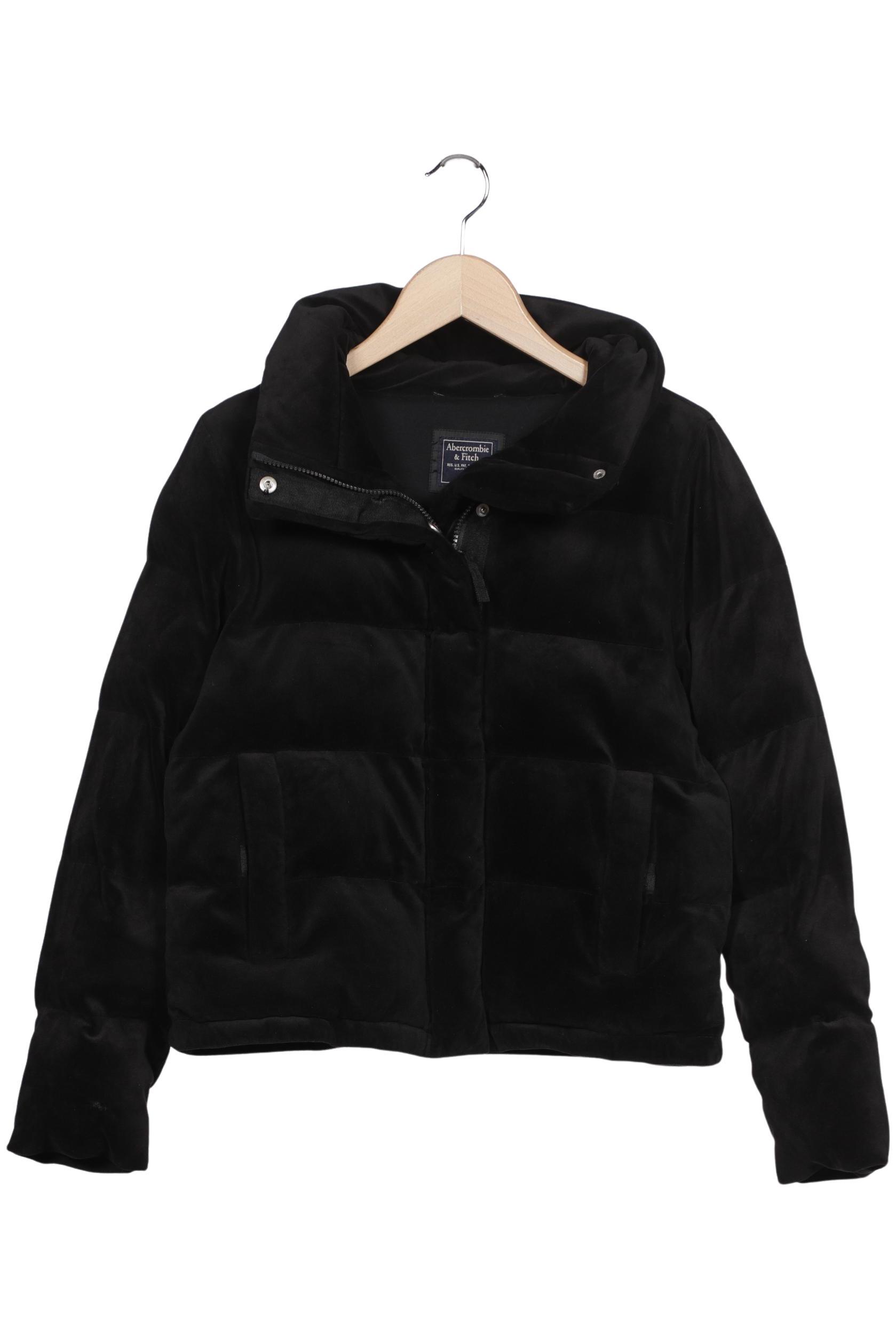 

Abercrombie & Fitch Damen Jacke, schwarz, Gr. 38