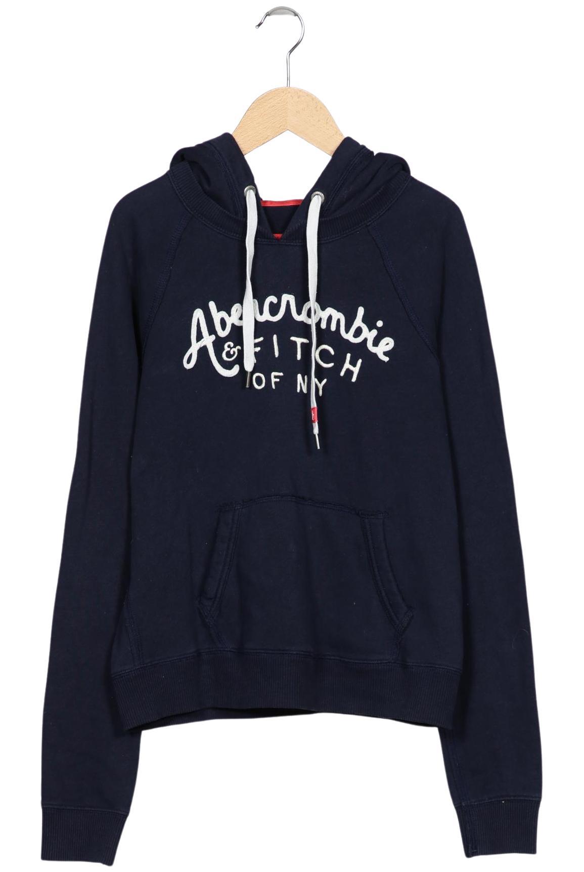 

Abercrombie & Fitch Damen Kapuzenpullover, marineblau, Gr. 38