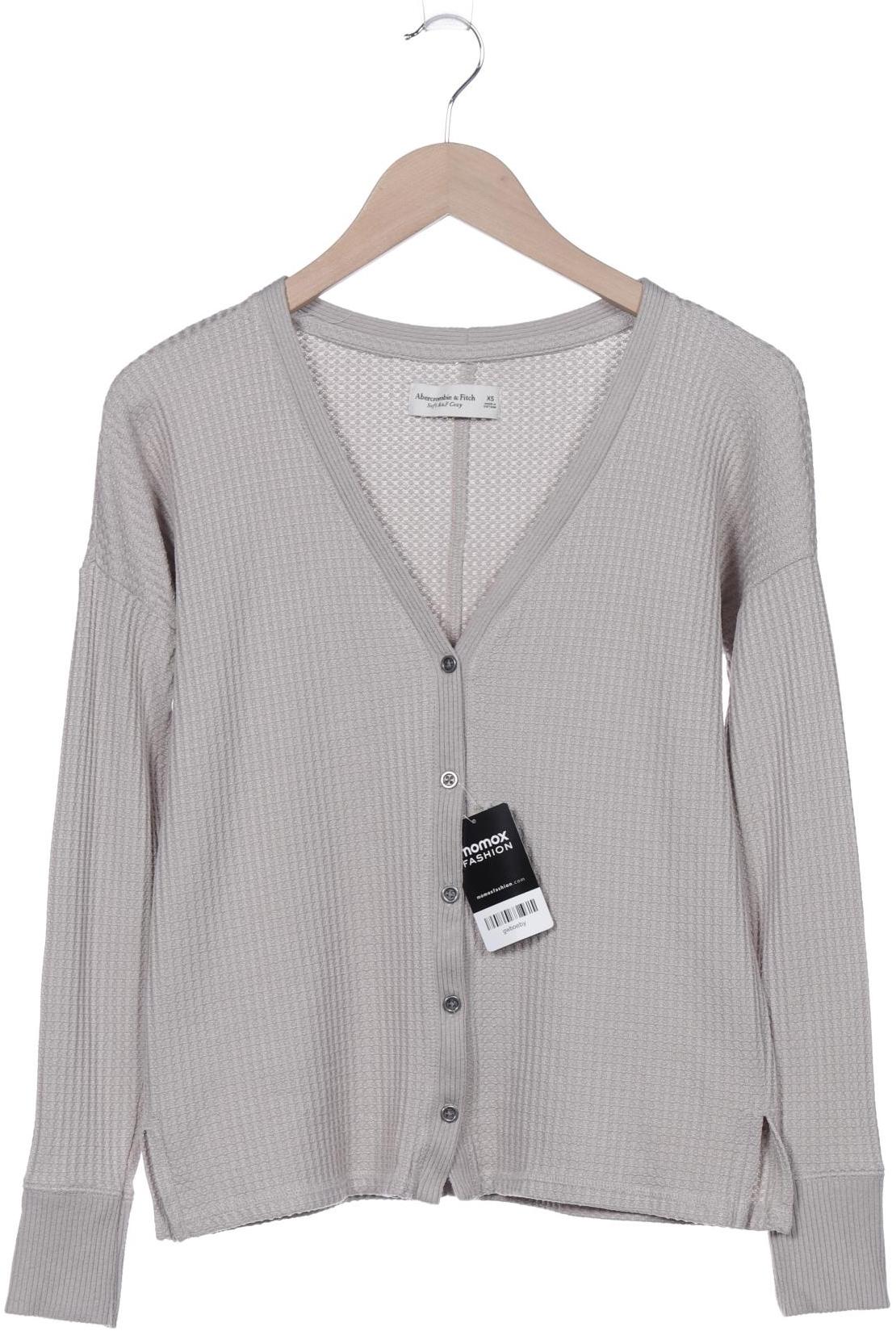 

Abercrombie & Fitch Damen Strickjacke, grau, Gr. 34