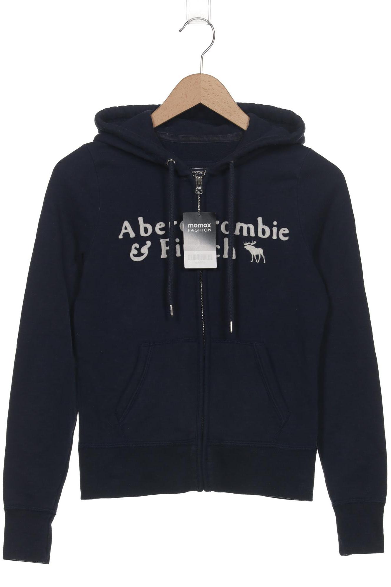 

Abercrombie & Fitch Damen Kapuzenpullover, marineblau, Gr. 34