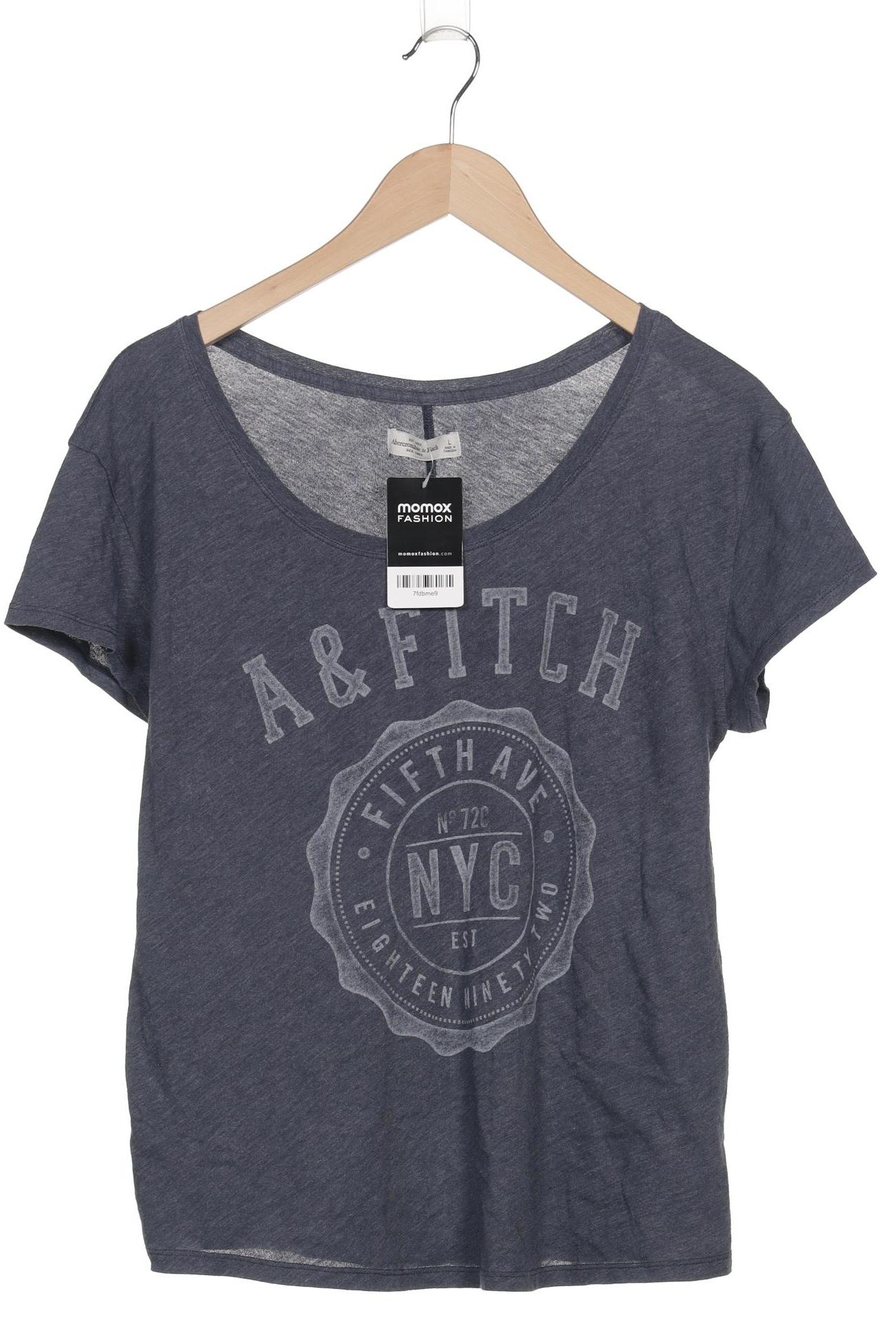 

Abercrombie & Fitch Damen T-Shirt, marineblau, Gr. 42