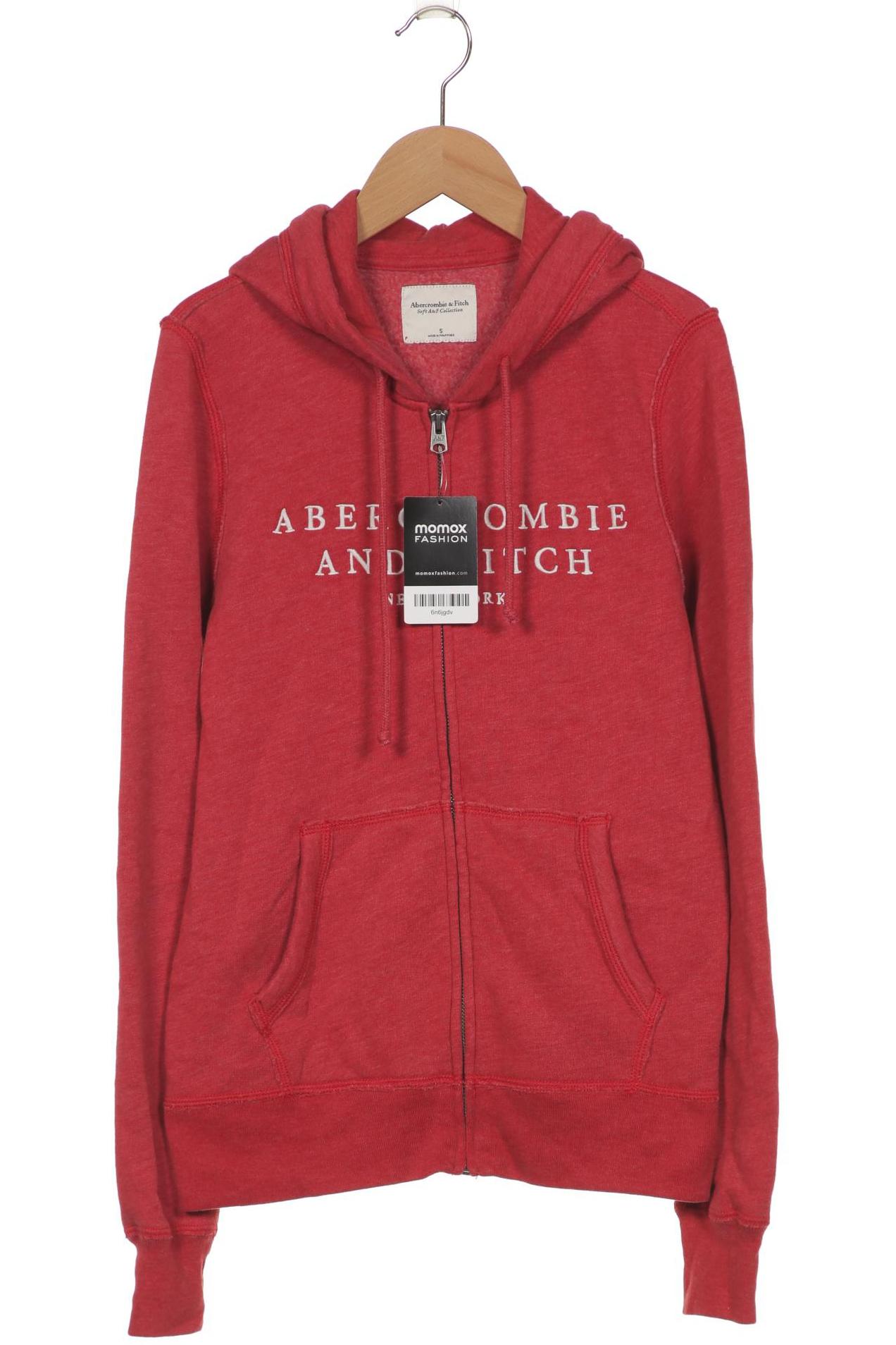 

Abercrombie & Fitch Damen Kapuzenpullover, rot