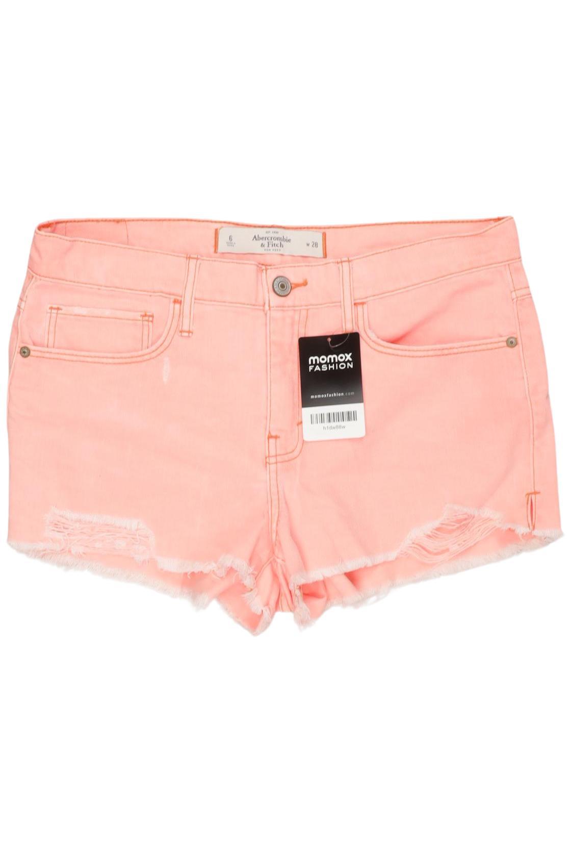 

Abercrombie & Fitch Damen Shorts, neon, Gr. 28