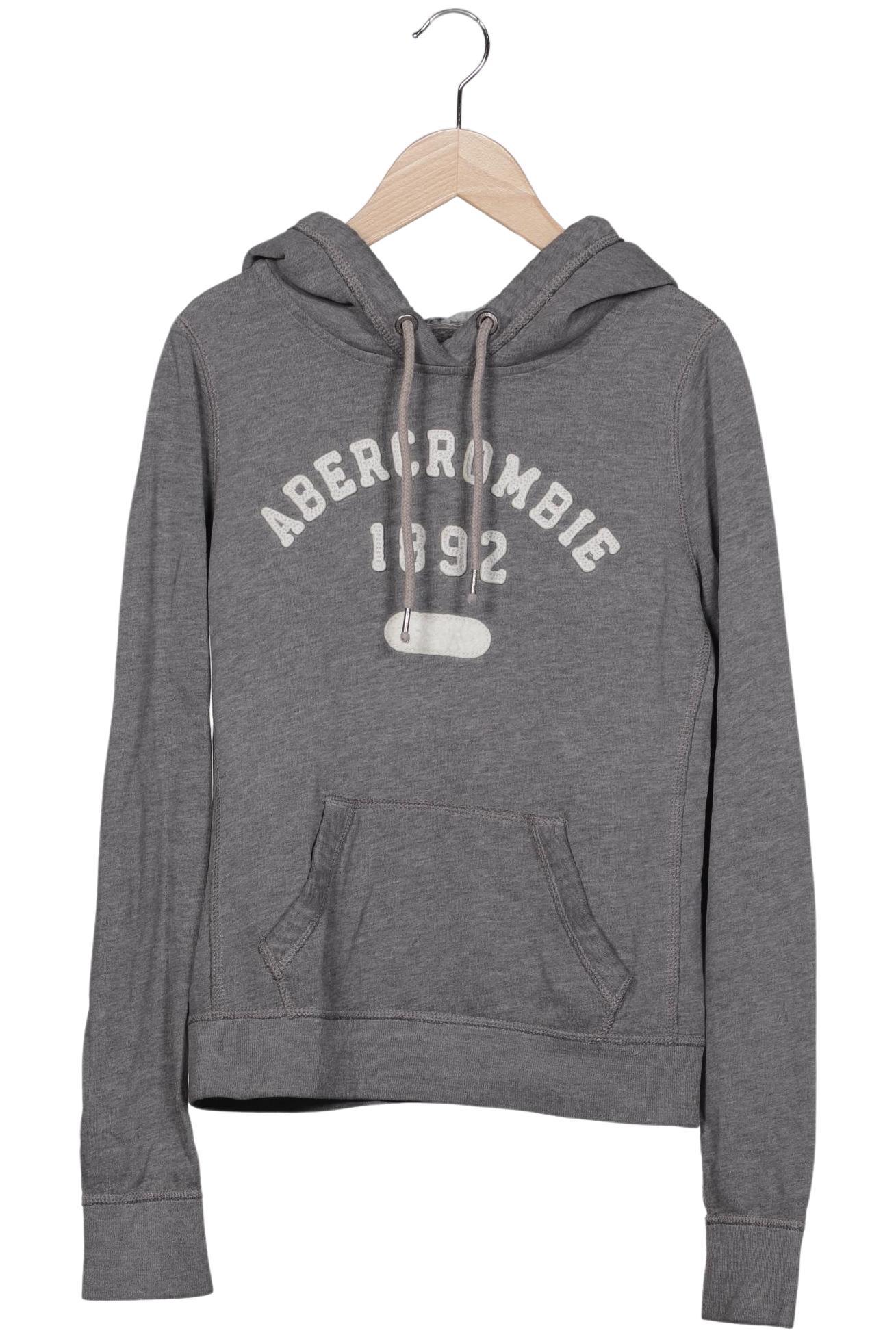 

Abercrombie & Fitch Damen Kapuzenpullover, grau, Gr. 36