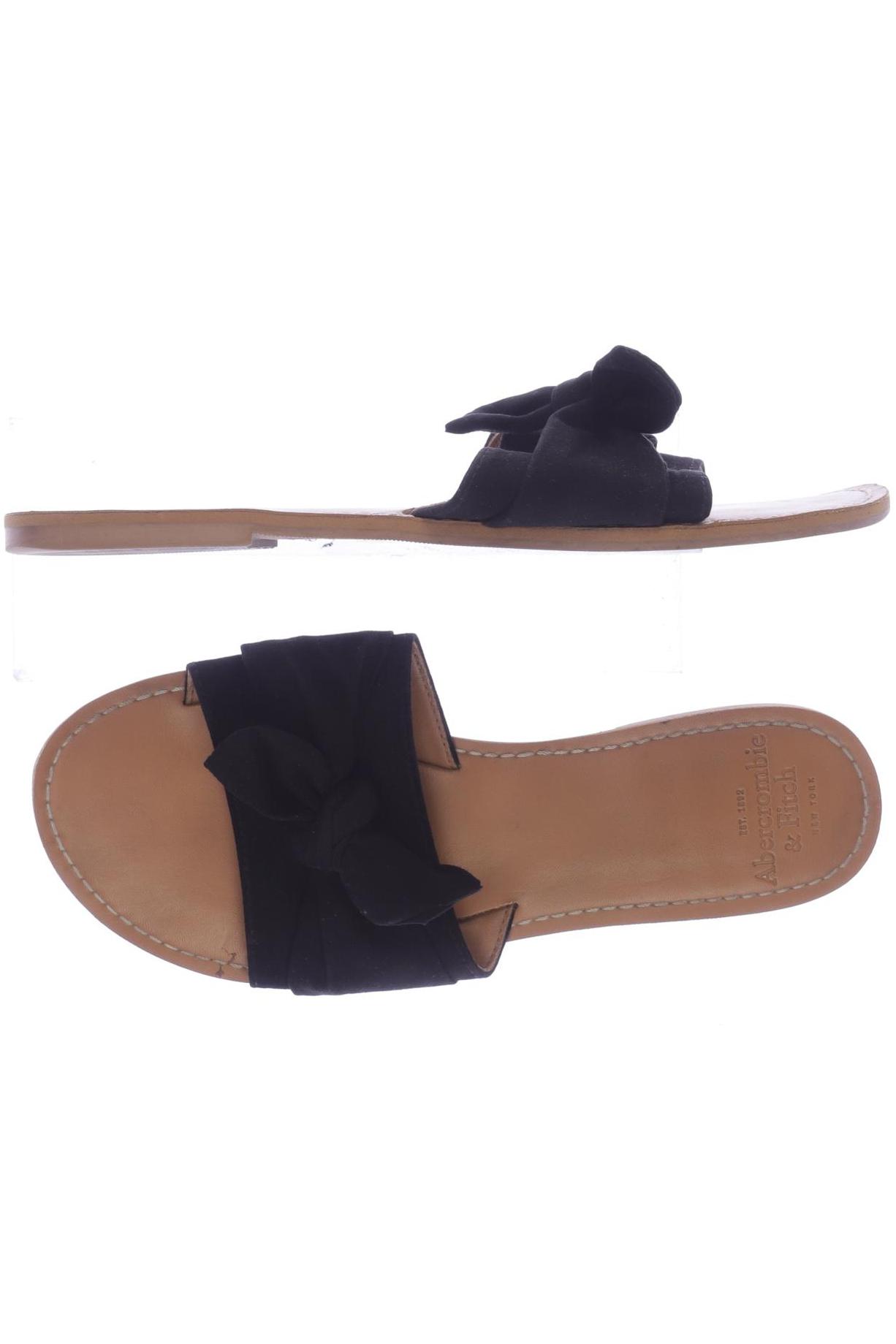 

Abercrombie & Fitch Damen Sandale, schwarz