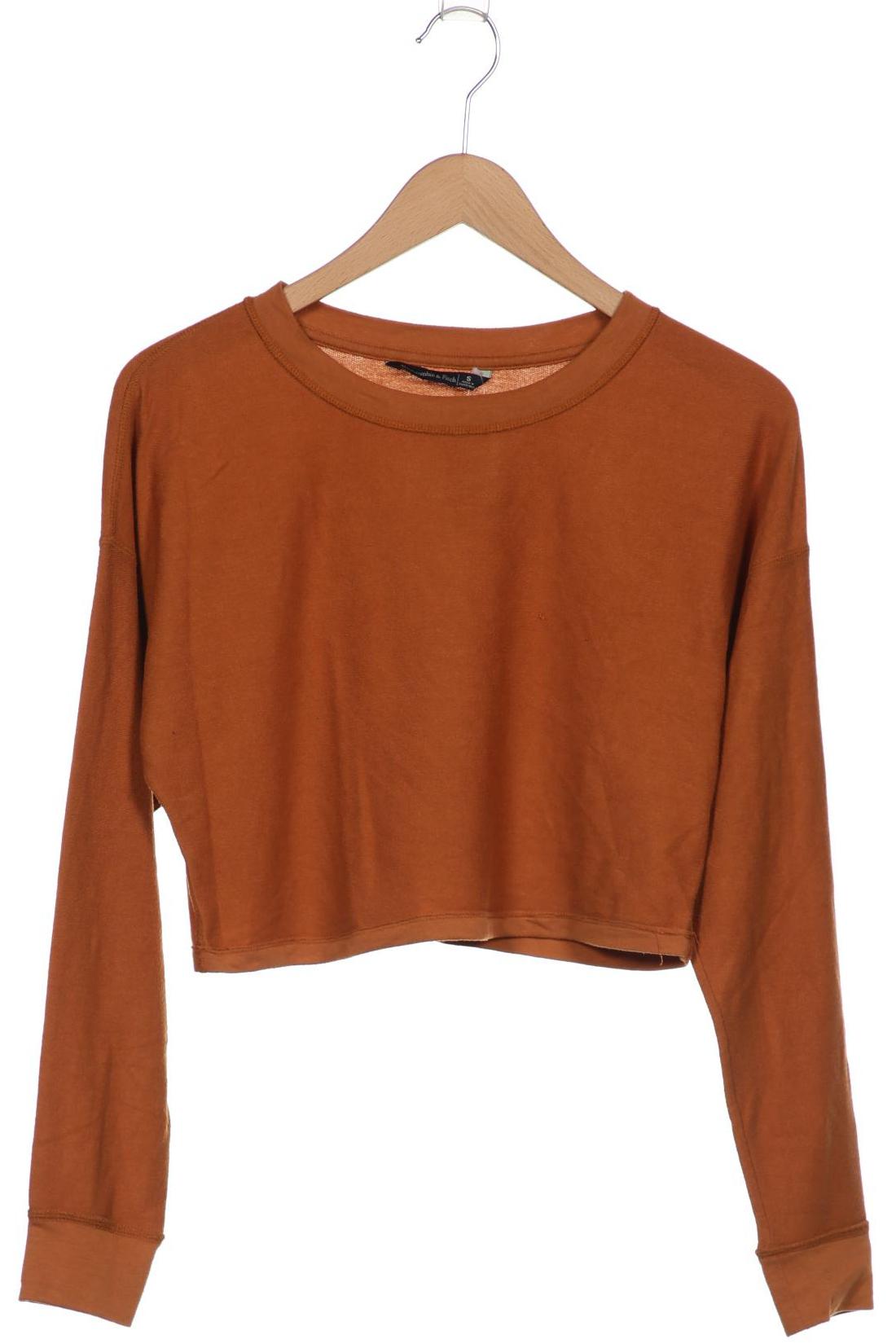 

Abercrombie & Fitch Damen Langarmshirt, braun, Gr. 36