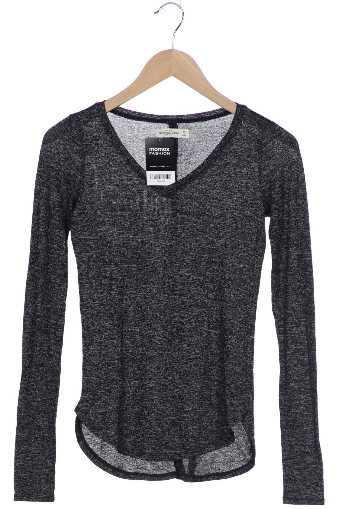 

Abercrombie & Fitch Damen Langarmshirt, schwarz, Gr. 34
